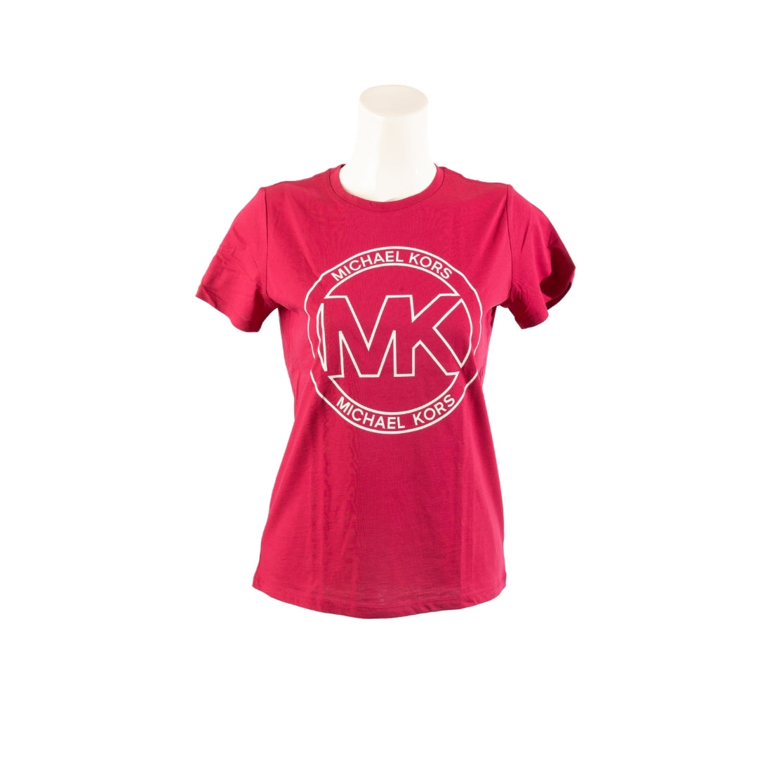 Michael Kors Embellished Logo Cotton T-Shirt