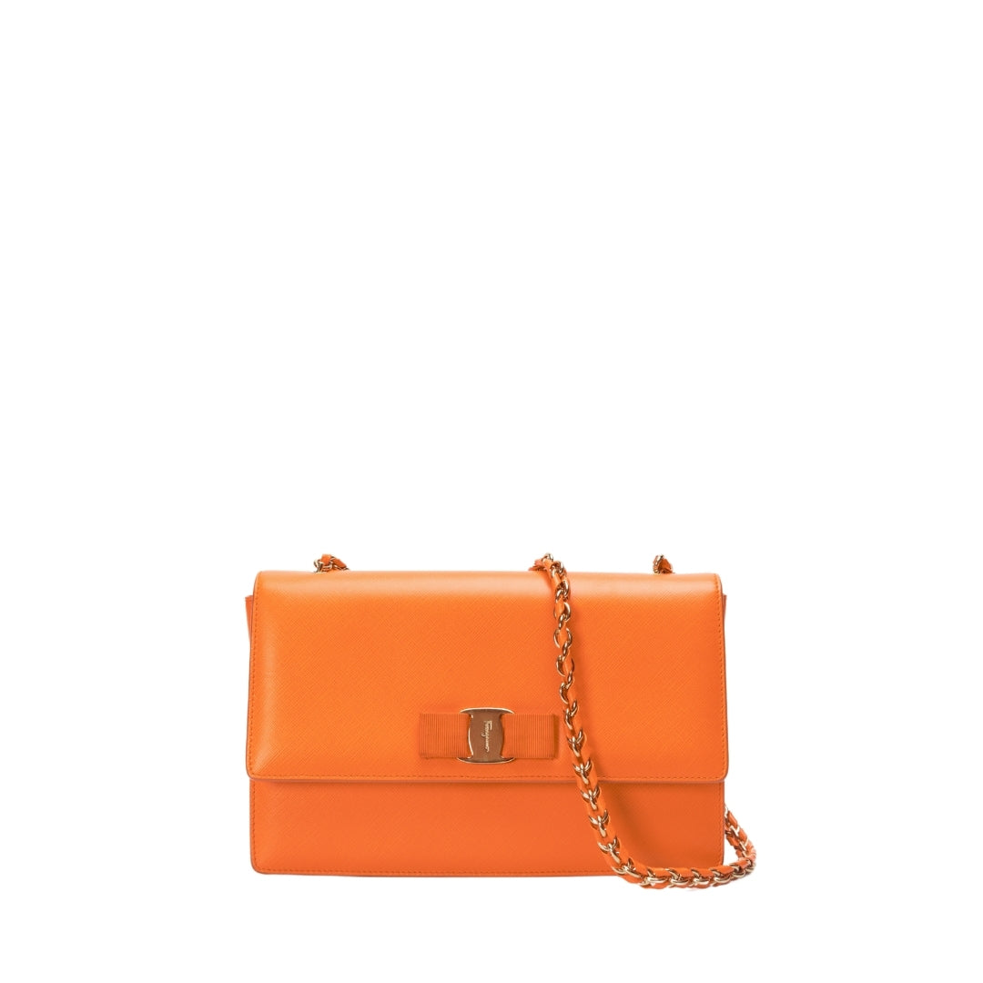 Salvatore Ferragamo Leather Crossbody Bag