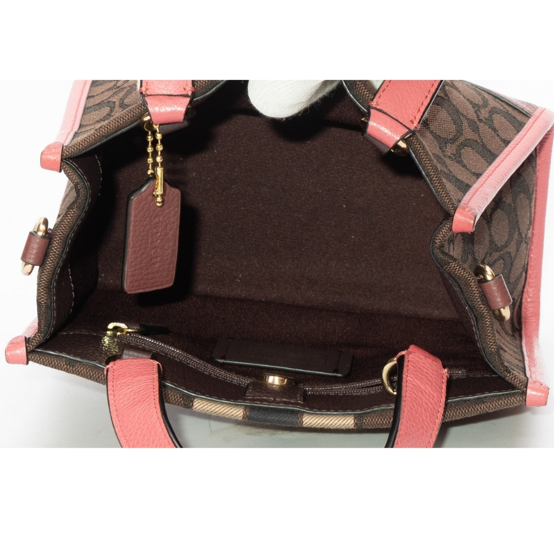 Coach Dempsey Signature Jacquard Carryall Bag