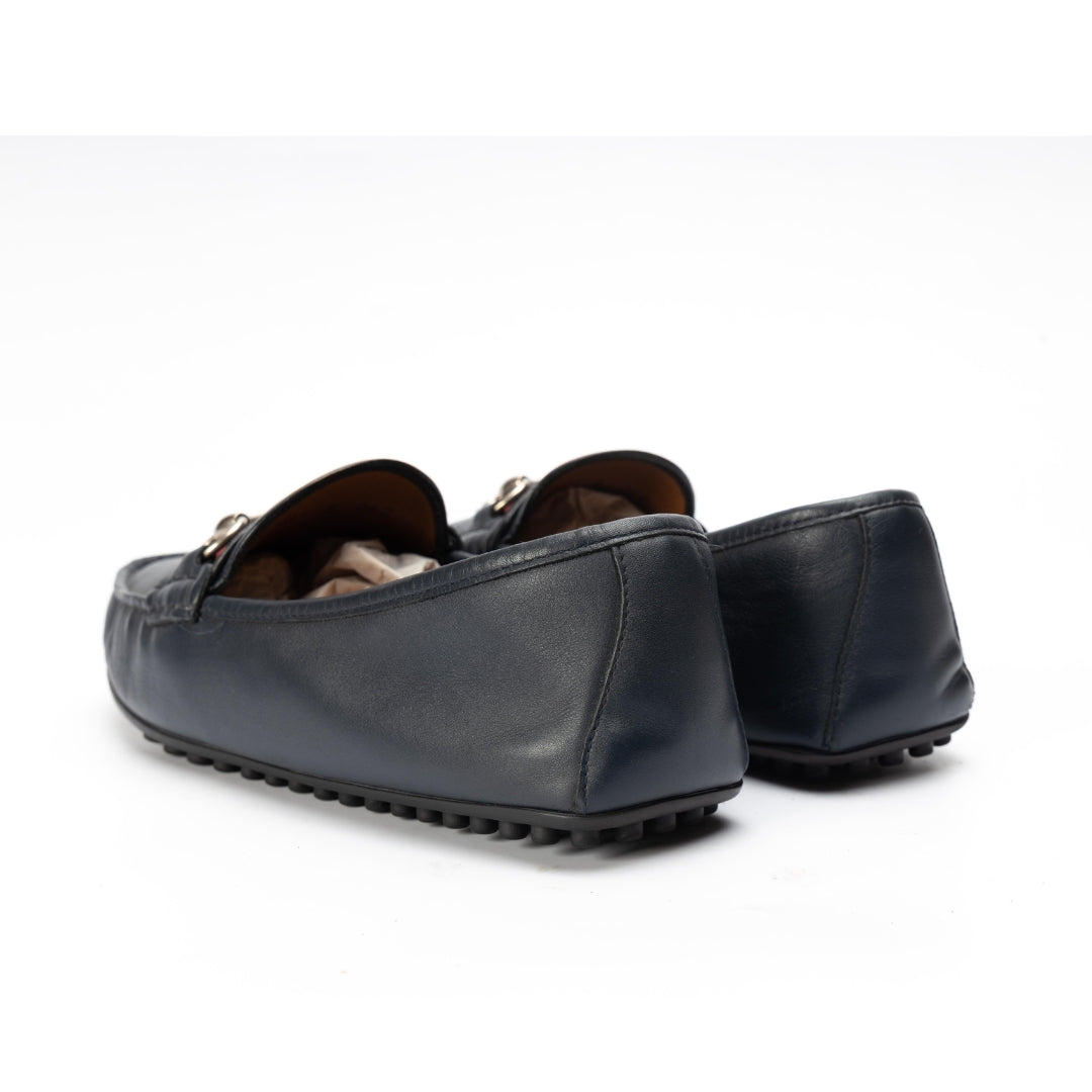 Gucci Horsebit Web Slip On Loafers