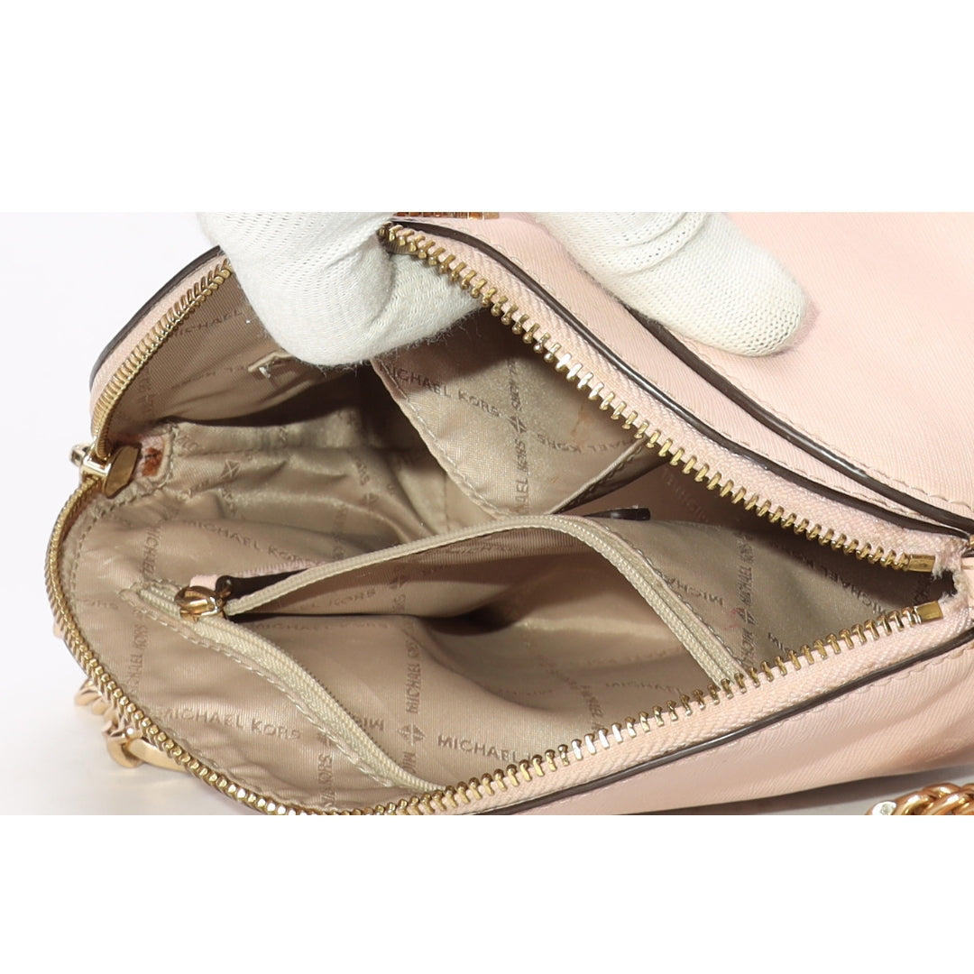 Michael Kors Pink Jet Set Crossbody Bag