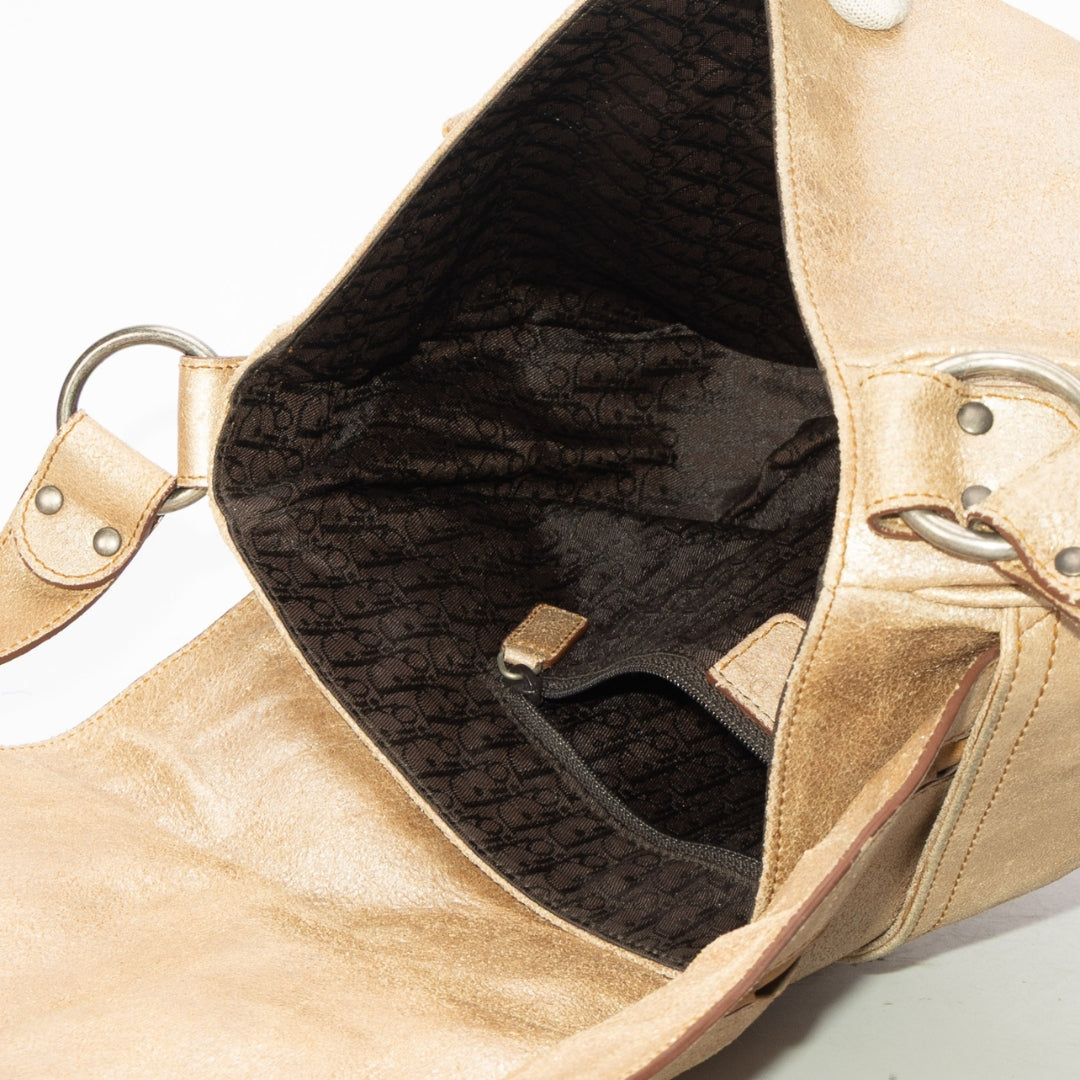Dior Vintage Gaucho Double Saddle Bag
