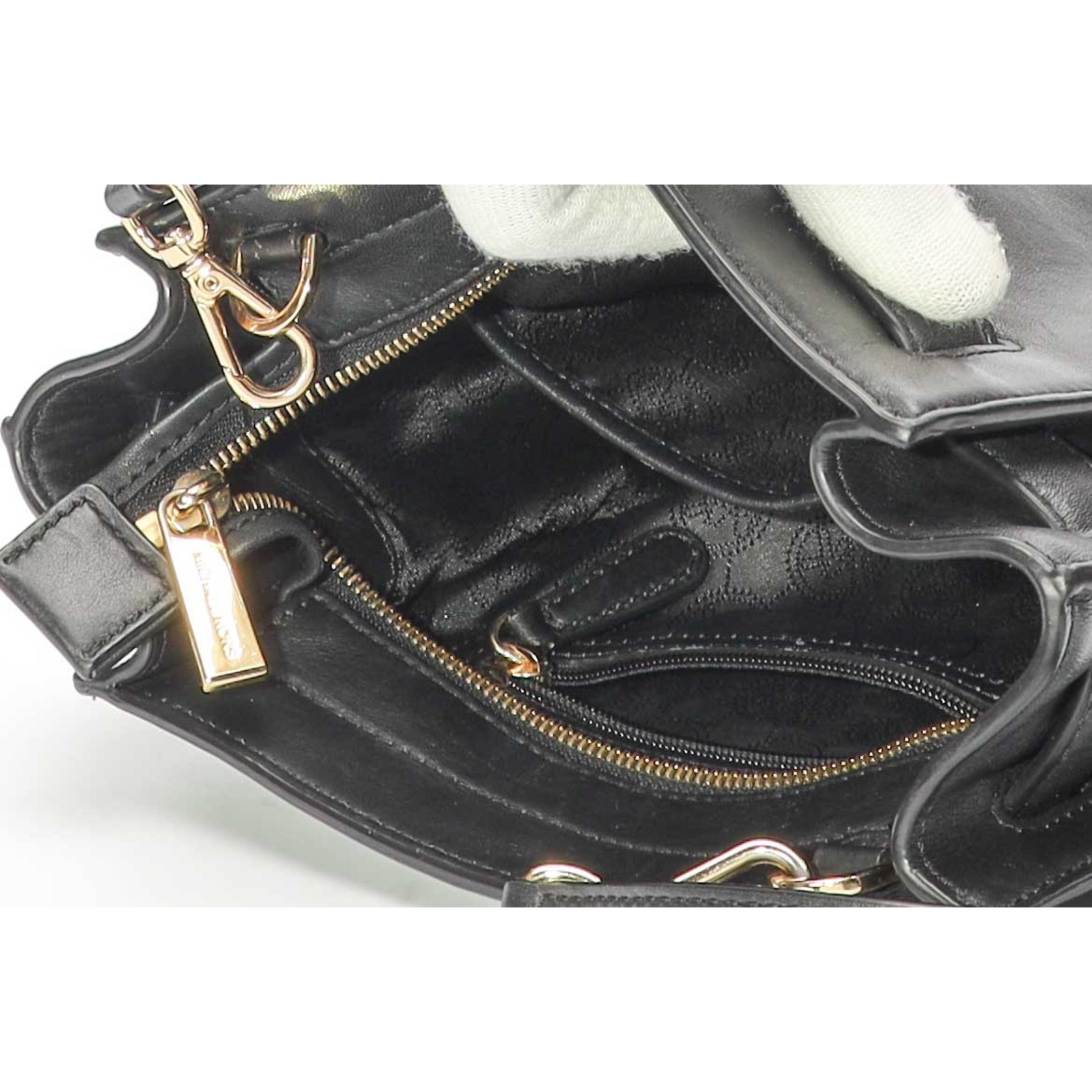 Michael Kors Black Hamilton Crossbody Bag
