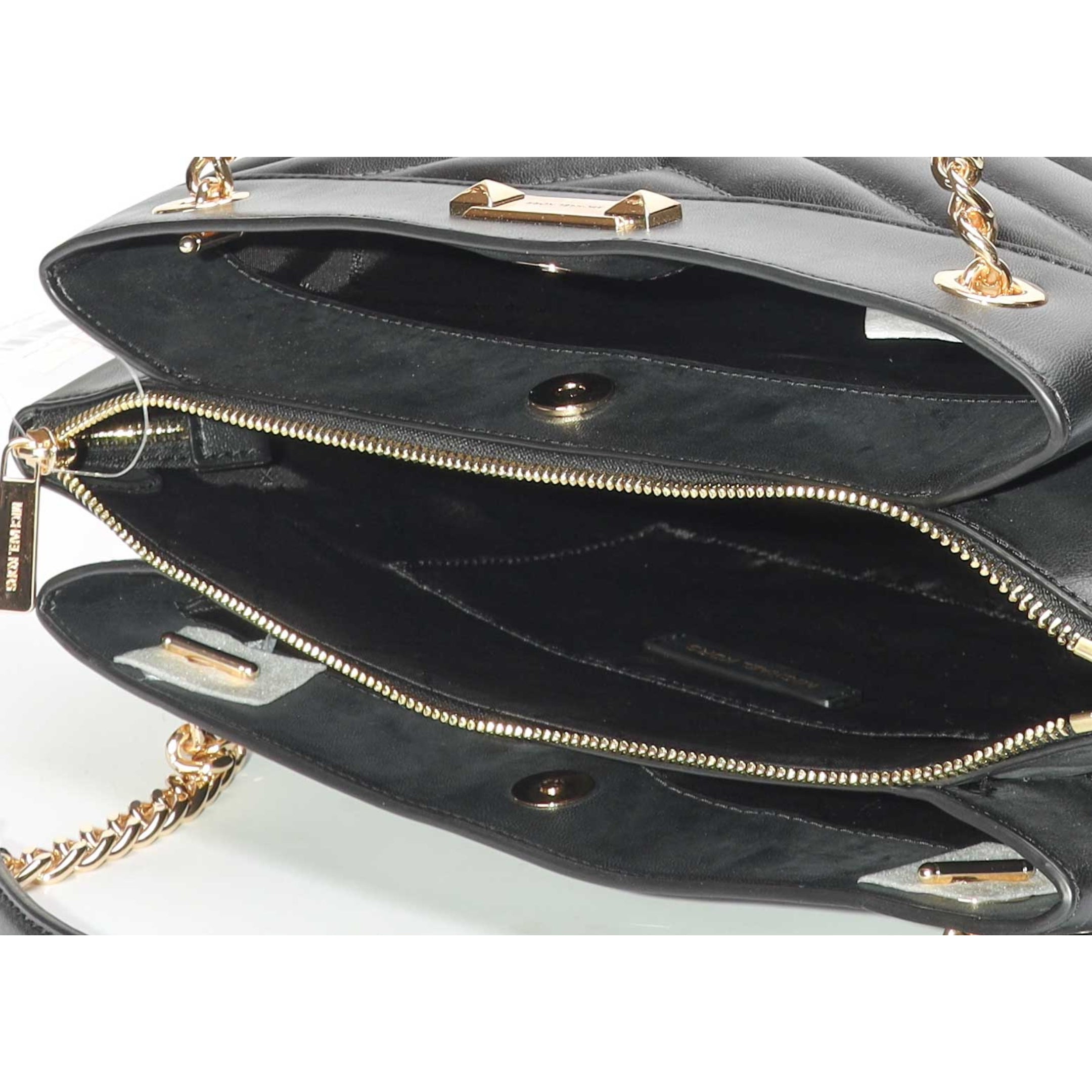 Michael Kors Whitney Black Medium Quilted Tote