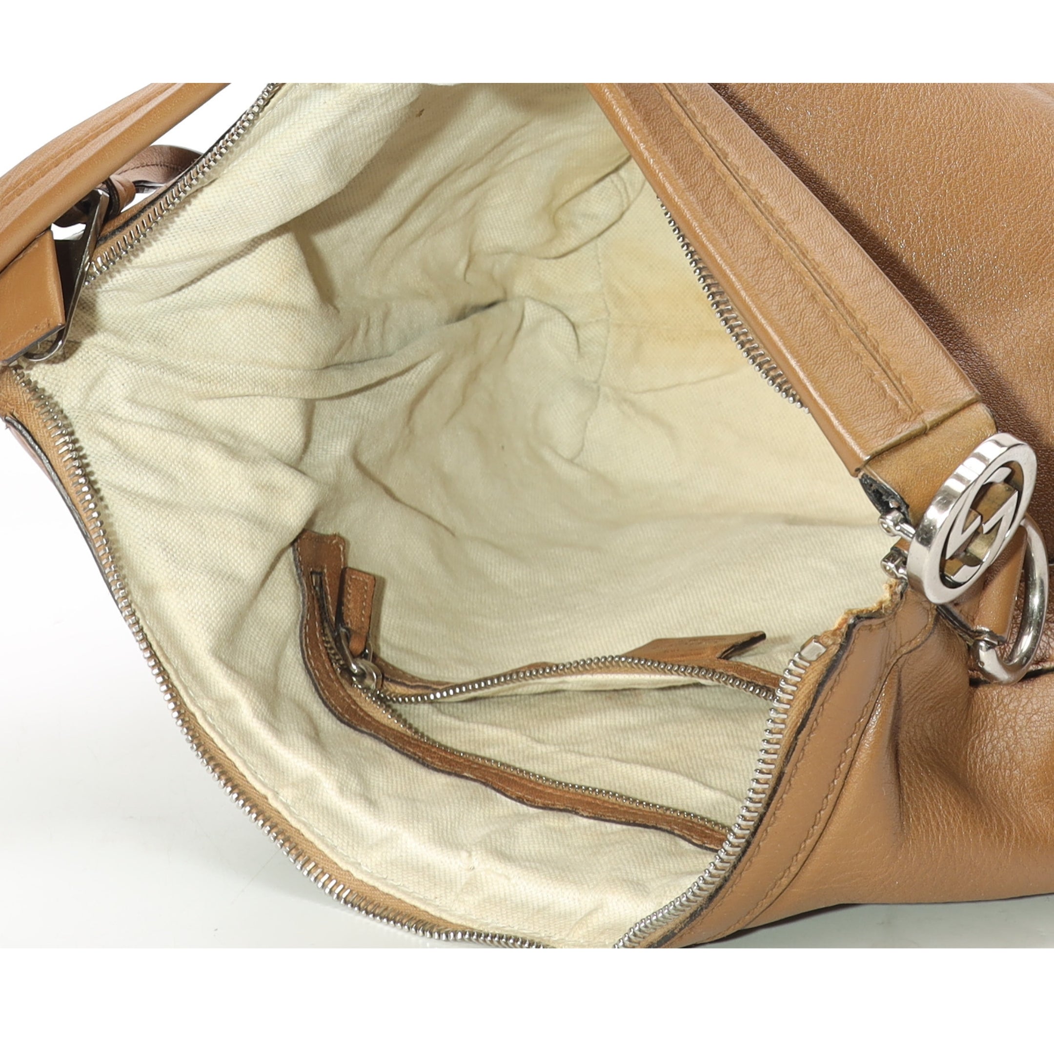 Gucci Brown Miss GG Convertible Hobo Bag