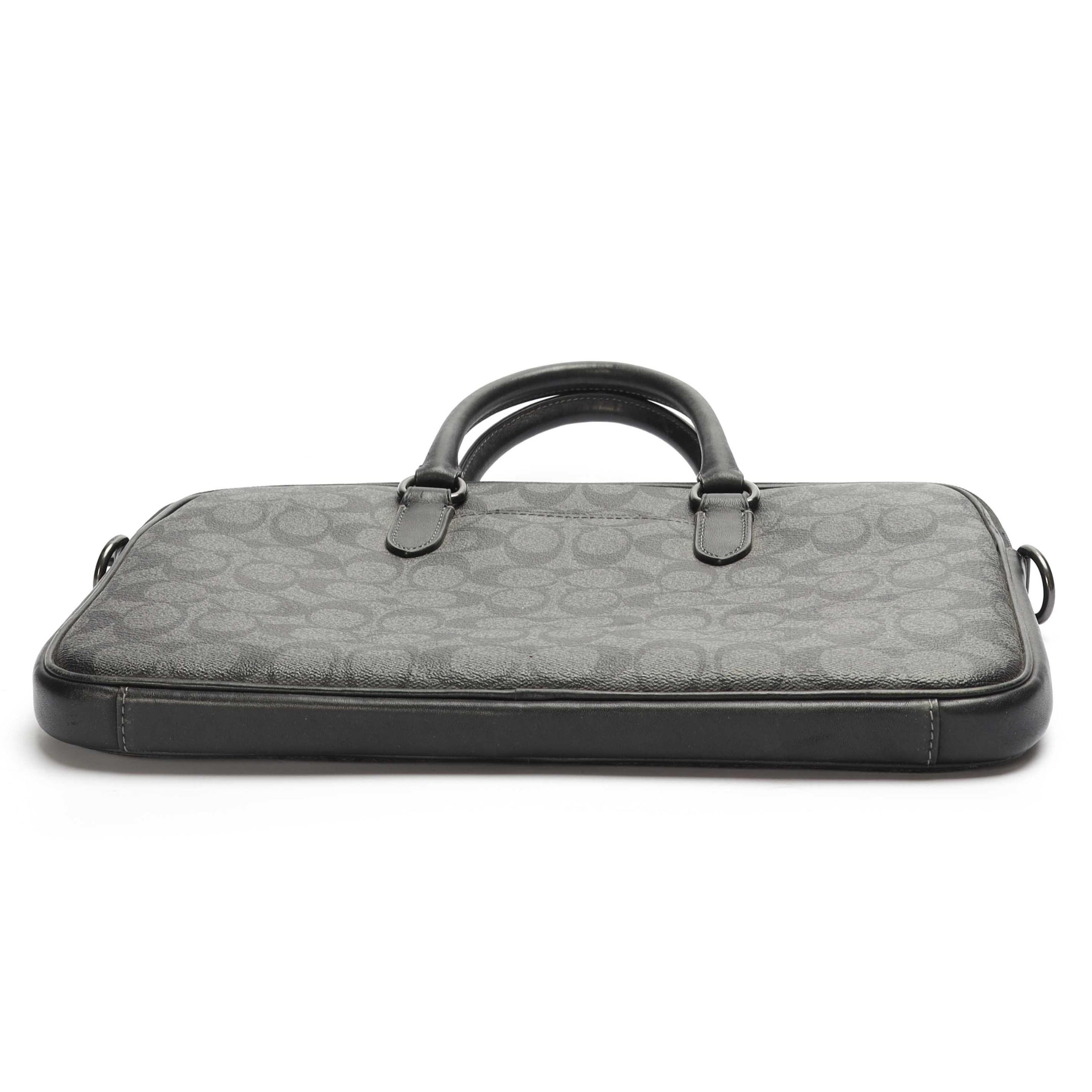 Coach Liam Signature Canvas Compact Briefcase