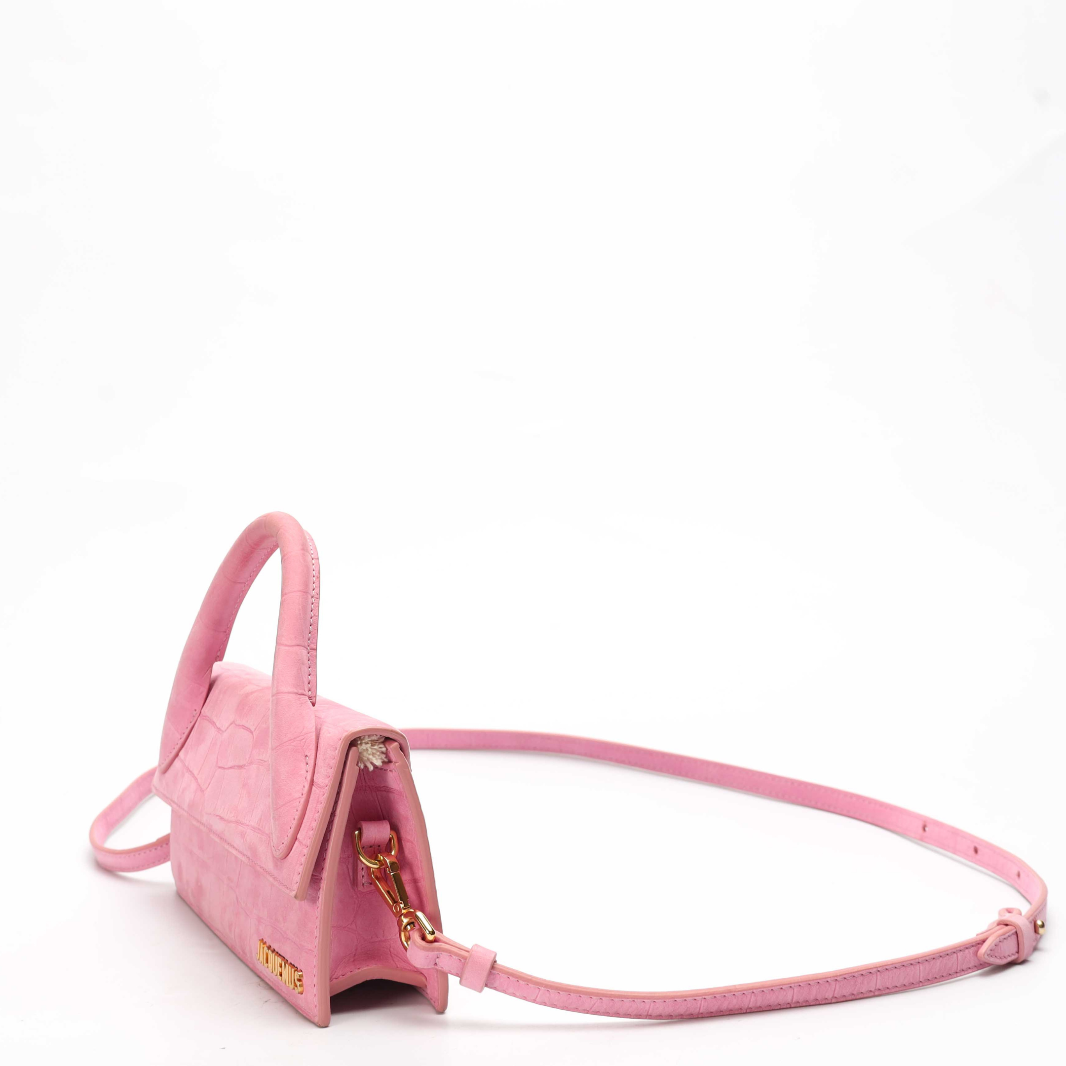 Jacquemus Pink Chiquito Top Handle Bag