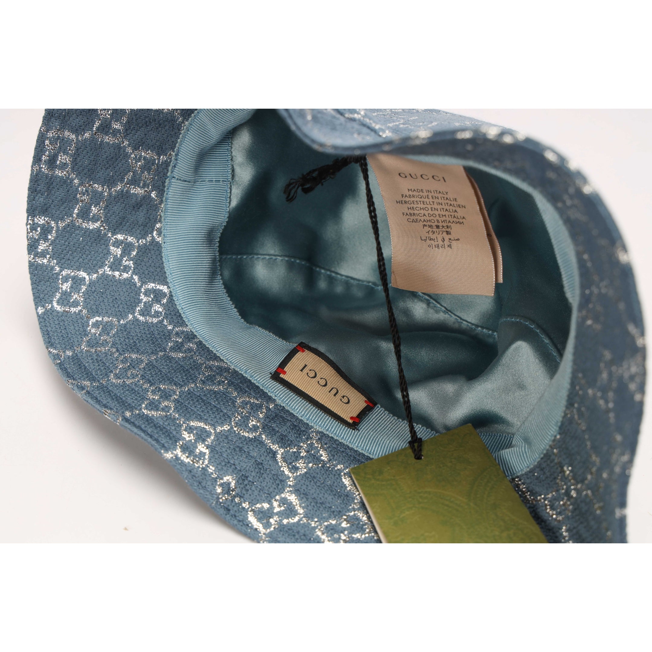 Gucci GG Cotton Denim Bucket Hat