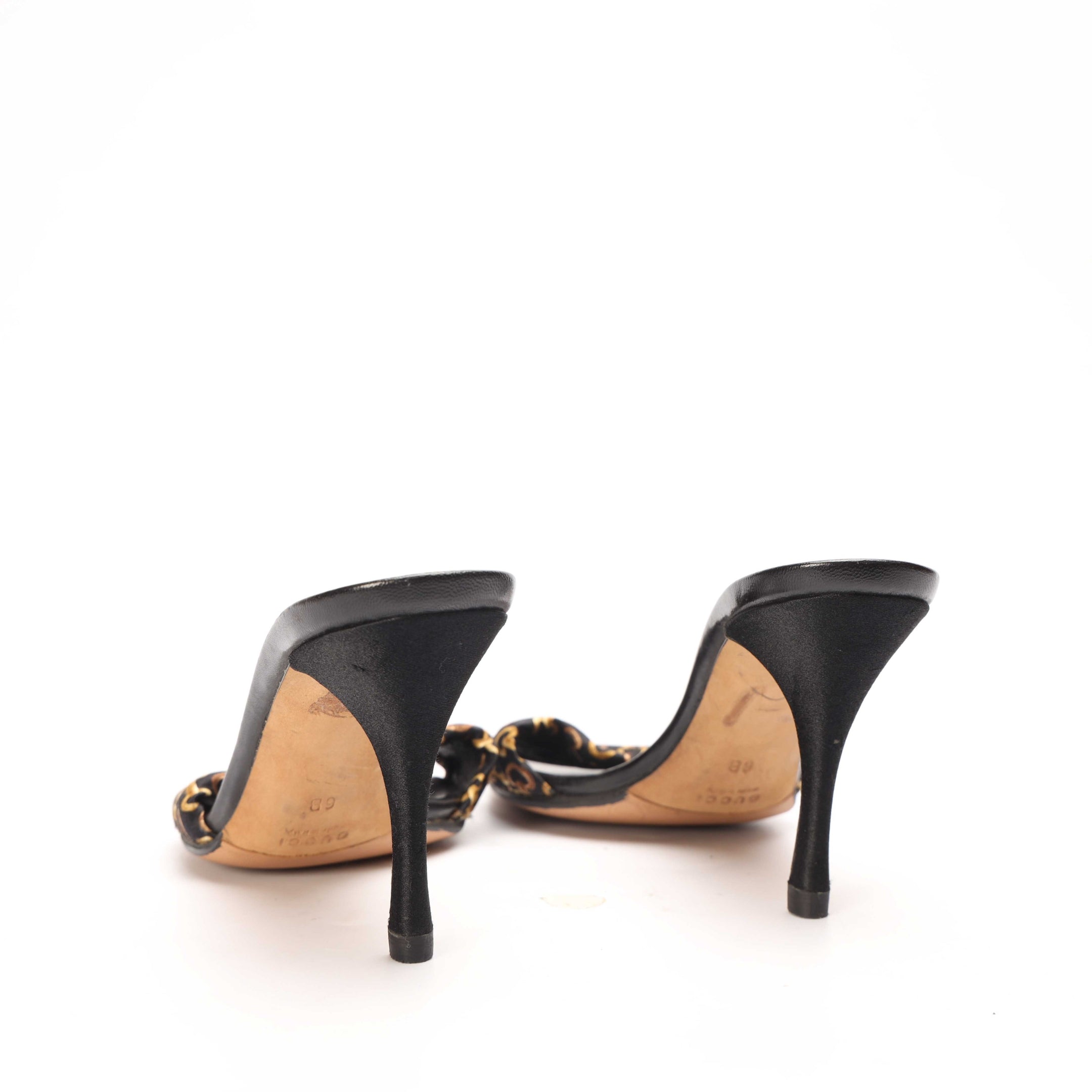 Gucci Interlocking Slide Heels