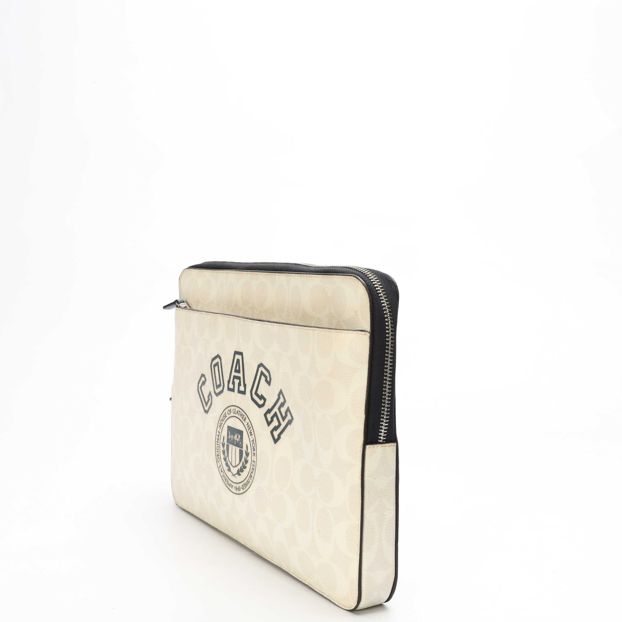 Coach Signature Canvas Laptop Case