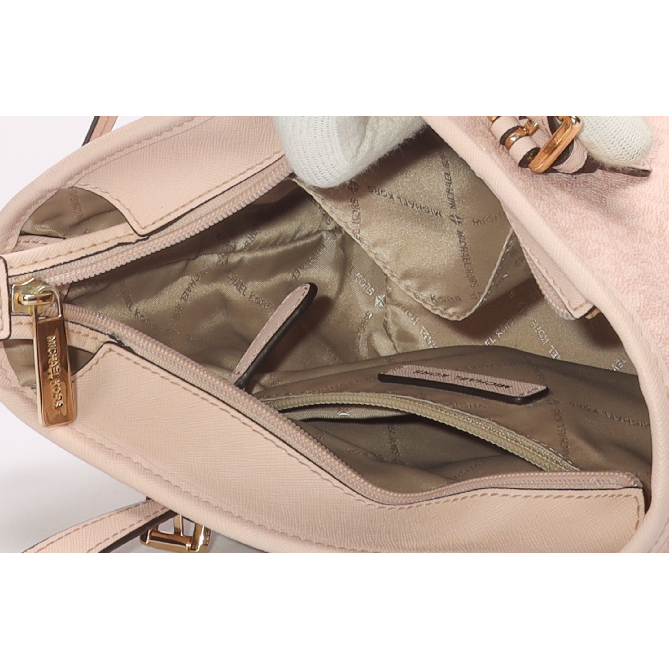 Michael Kors Jet Set Pink Travel XS Logo Satchel