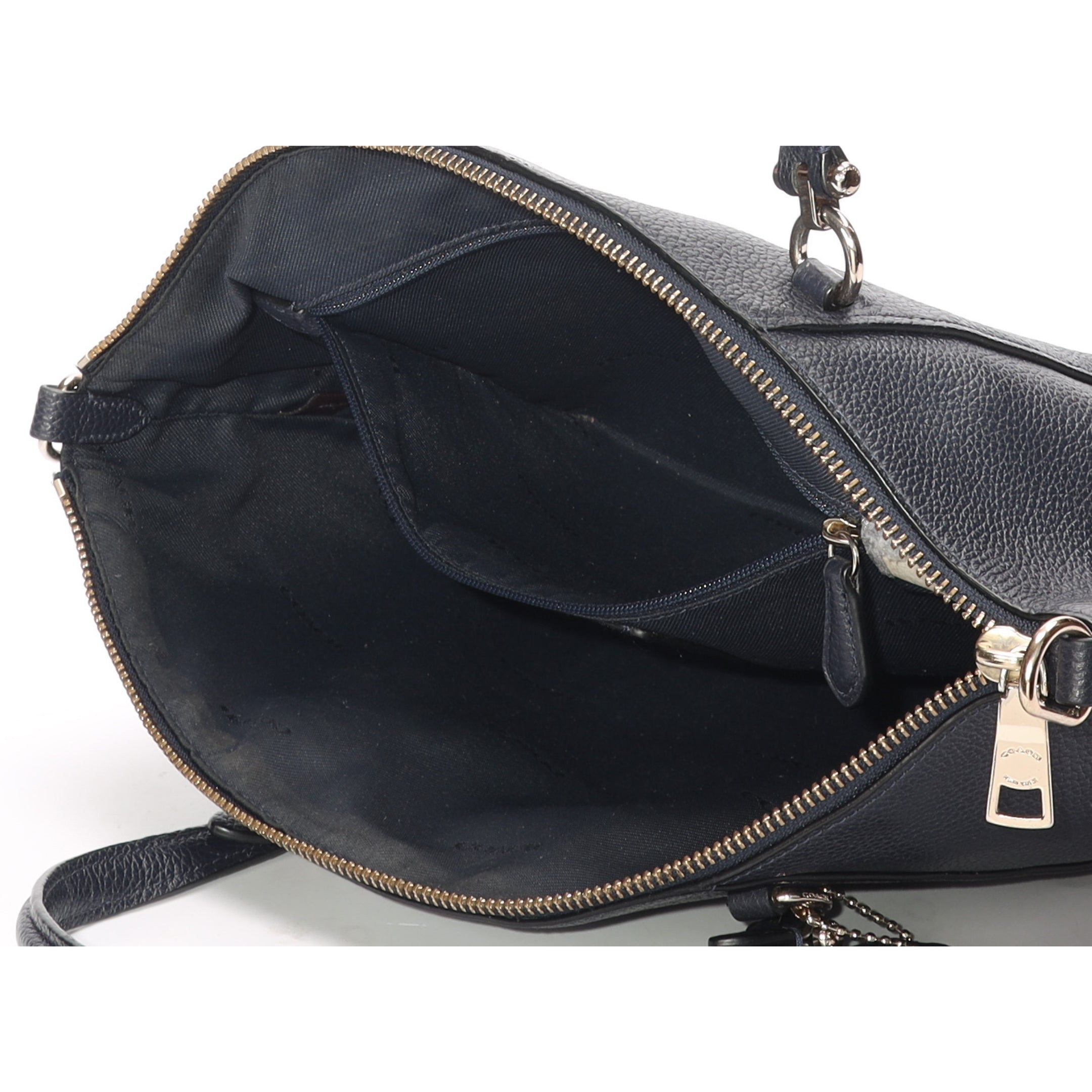 Coach Prairie Navy Convertible Satchel