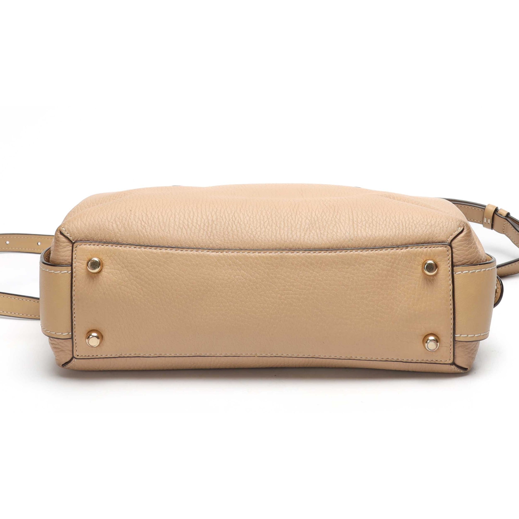 Coach Beige Brooklyn Carryall Satchel