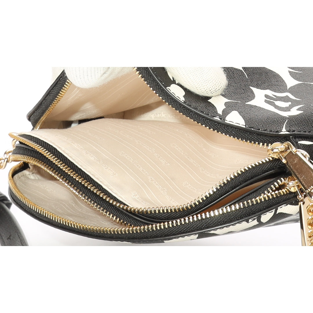 Kate Spade Morgan Tropical Foliage Dome Crossbody Bag