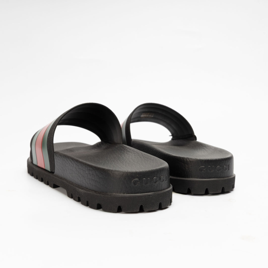 Gucci Men's Slide Sandal with Web