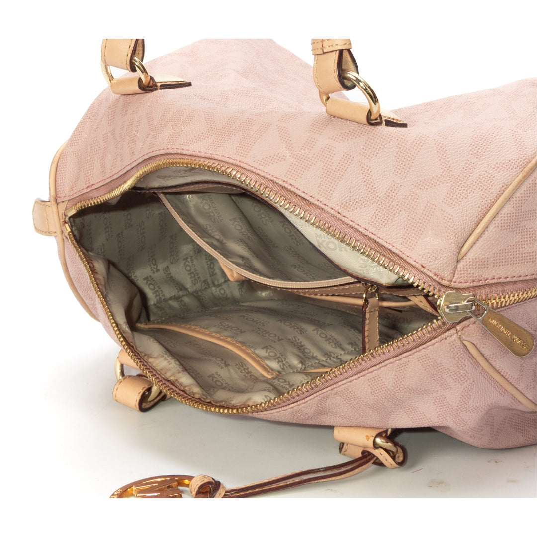 Michael Kors Grayson Empire Pink Satchel