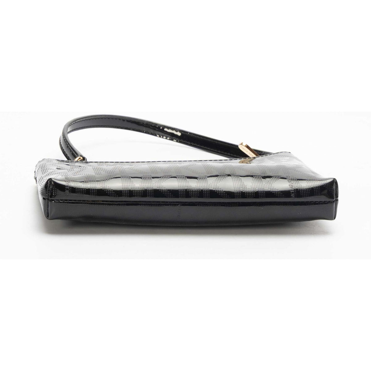 Michael Kors Black Patent Wristlet