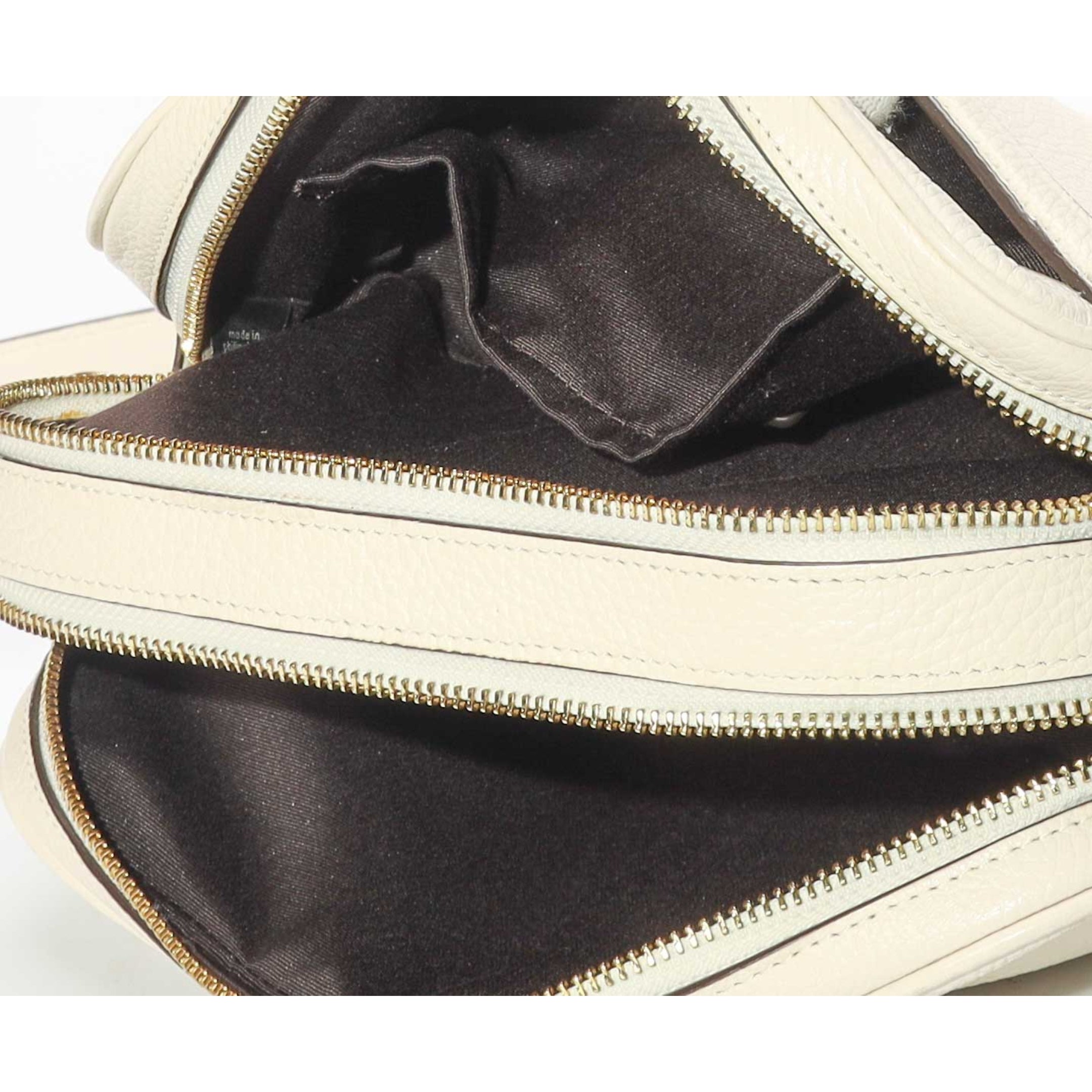 Coach White  Mini Jamie Camera Bag
