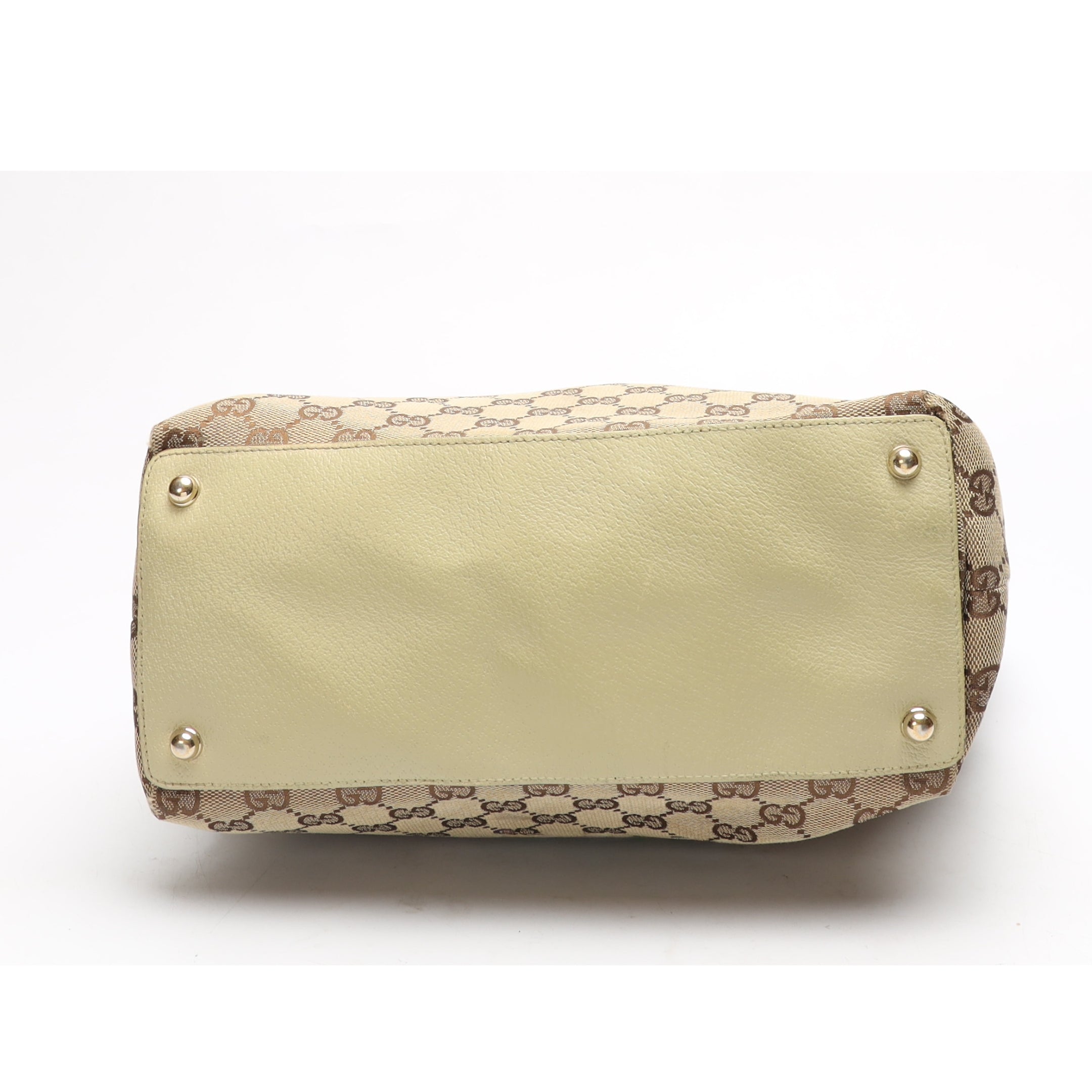 Gucci Beige GG Canvas Eclipse Large Shoulder Bag