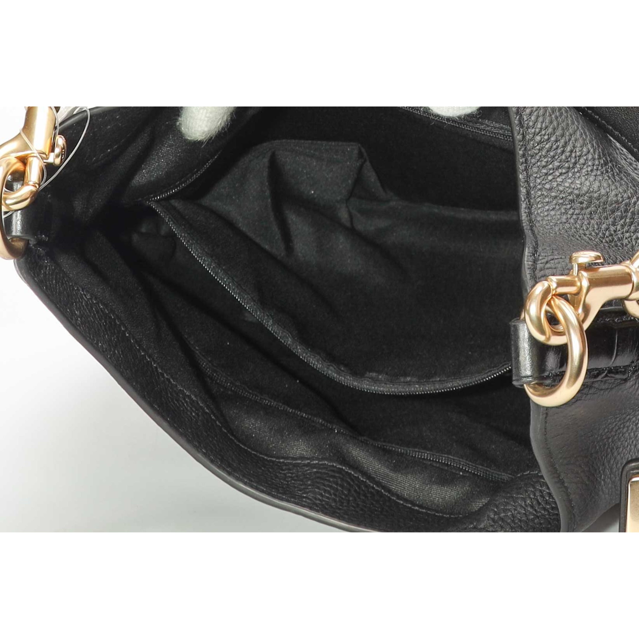 Coach Black Amber Hobo Bag