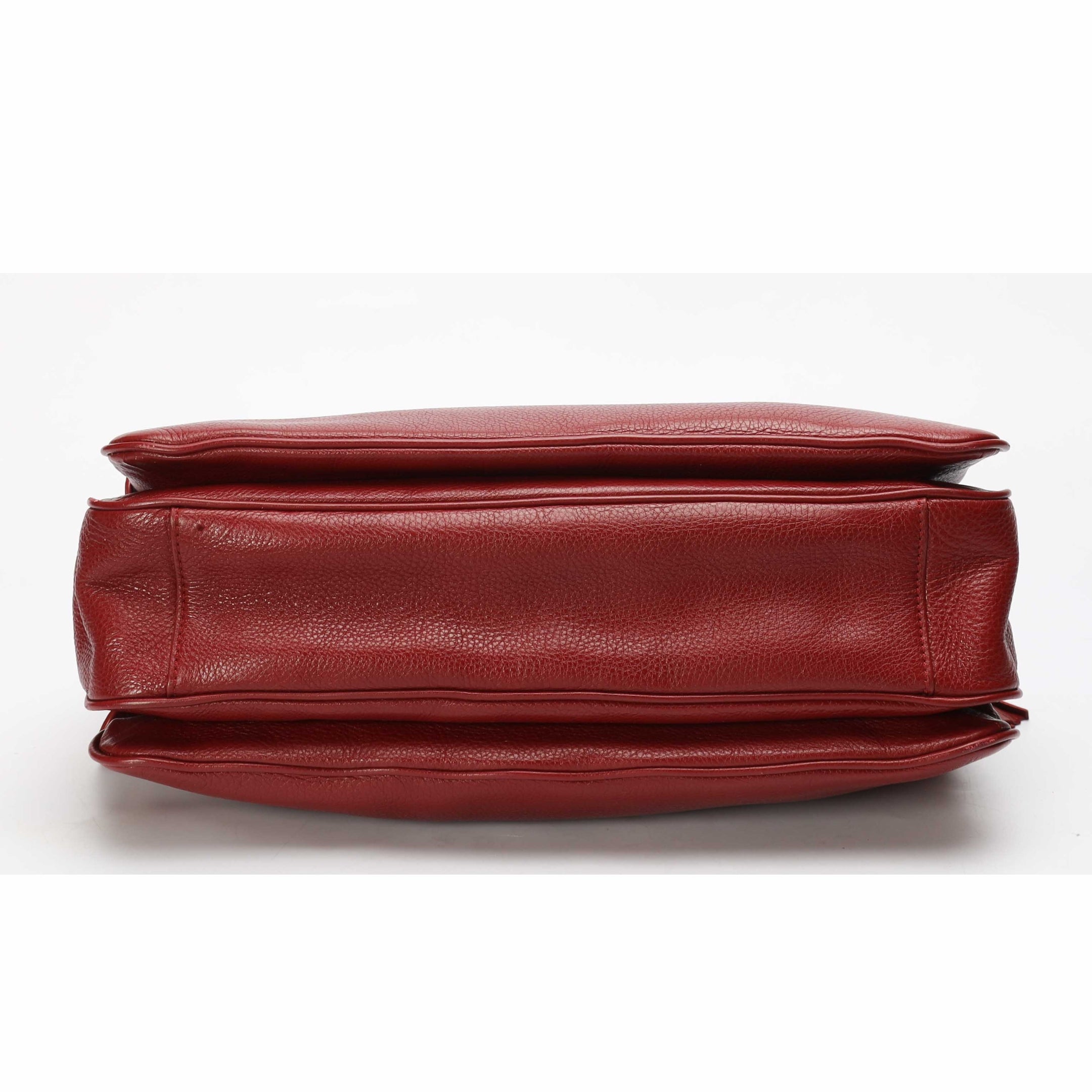Tory Burch Thea Maroon Large Satchel