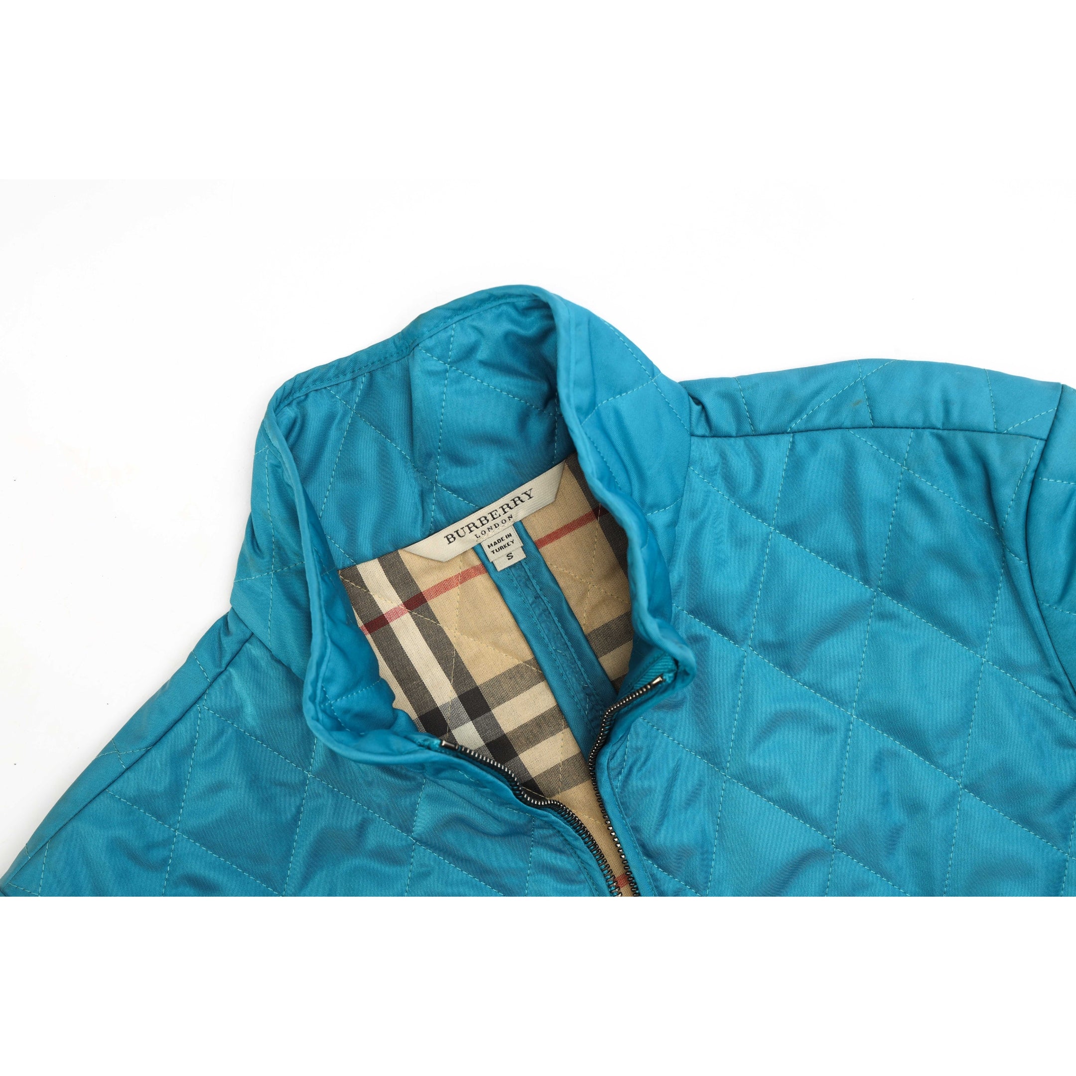 Burberry Brit Blue Quilted Copford Jacket