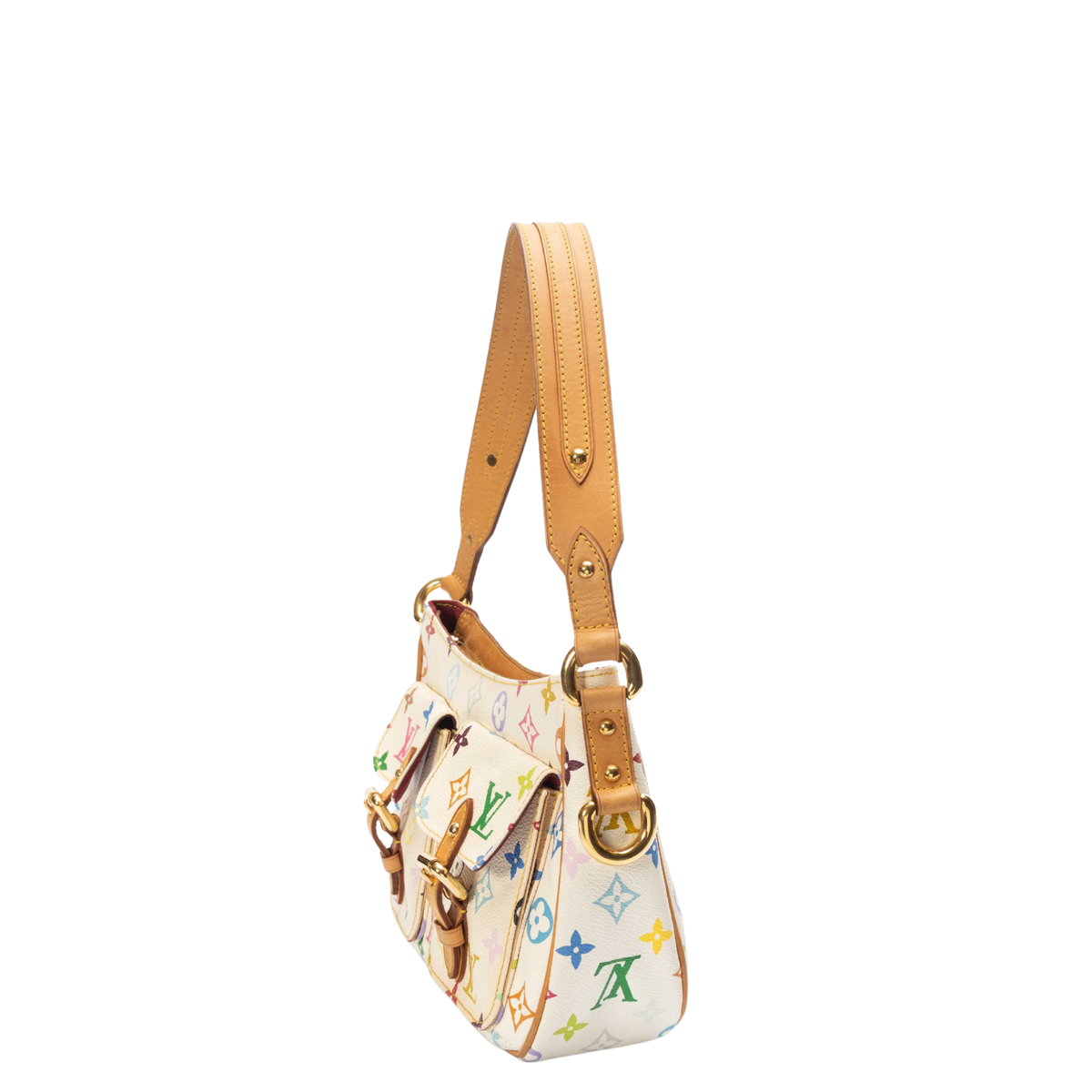 Louis Vuitton White Monogram Multi Lodge Shoulder Bag