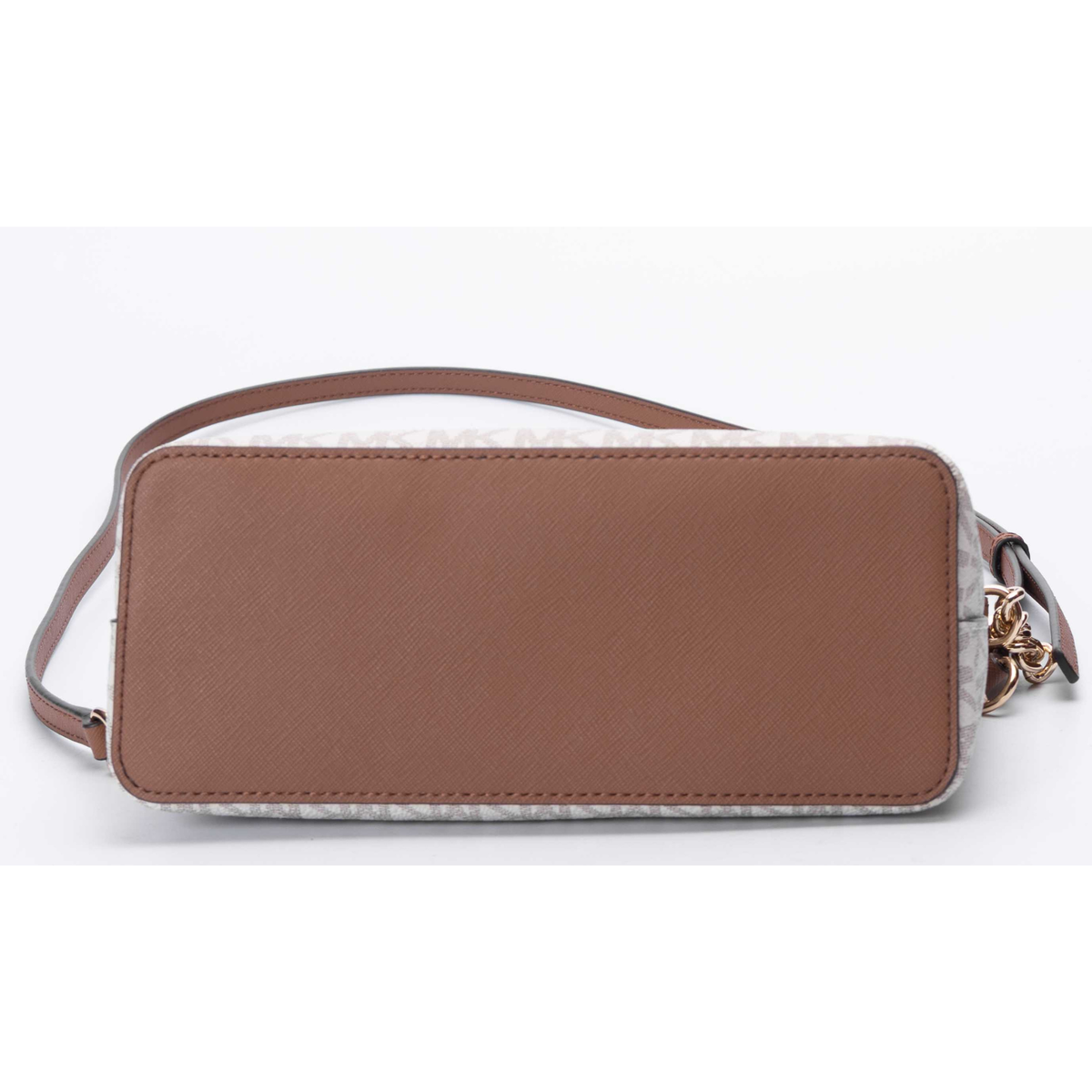 Michael Kors White Jet Set Travel Crossbody Bag