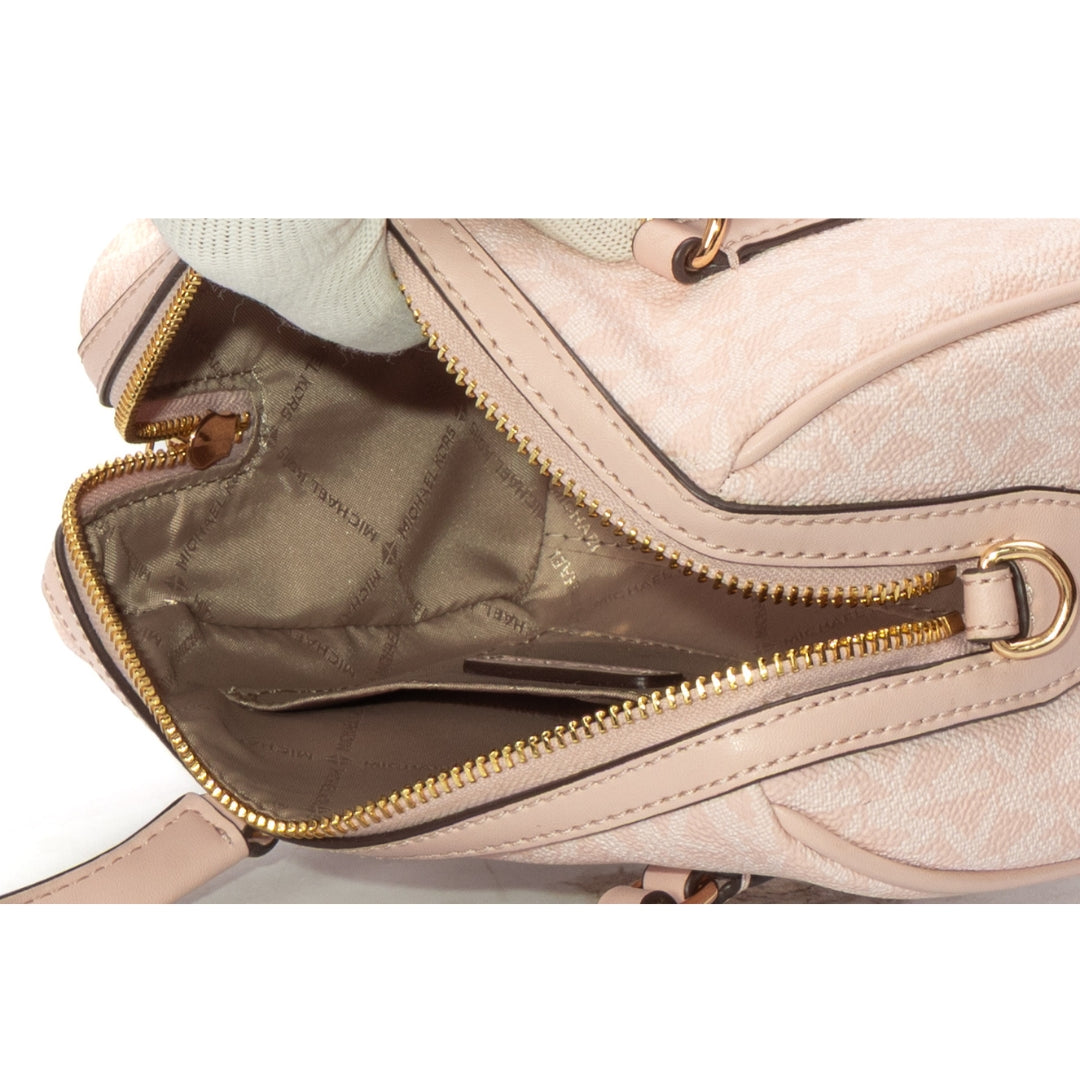 Michael Kors Pink Duffel Convertible Crossbody Bag