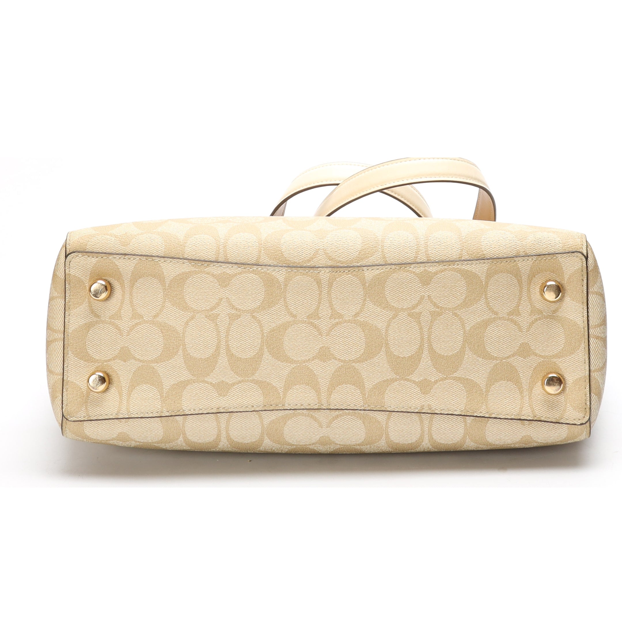 Coach Marlie Tote In Signature Canvas