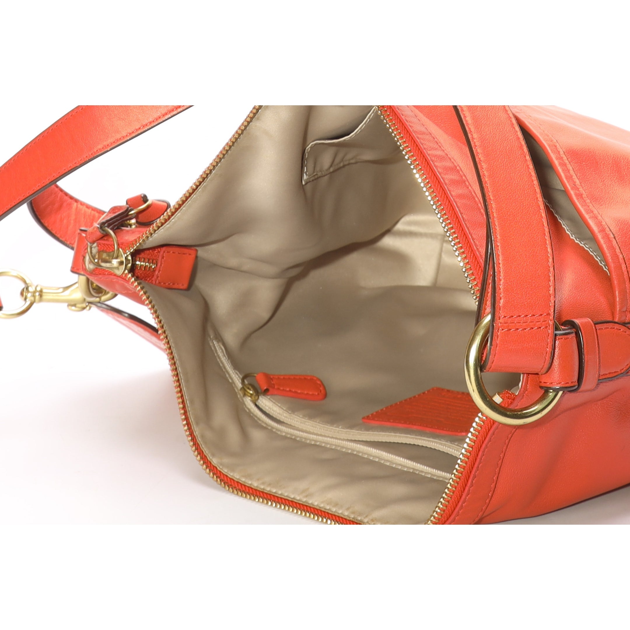 Coach Ashley Red Hobo Bag