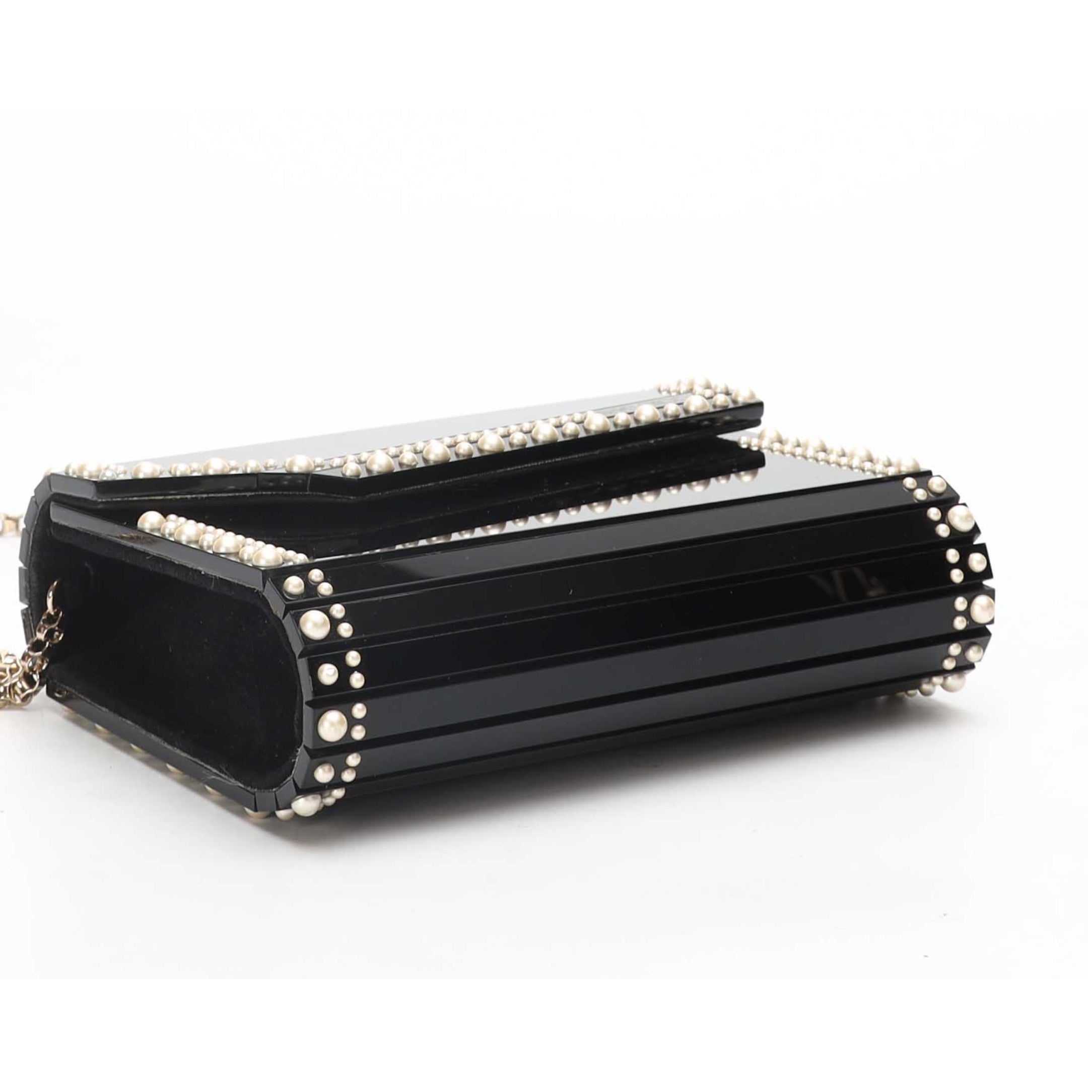 Jimmy Choo Candy Black Clutch