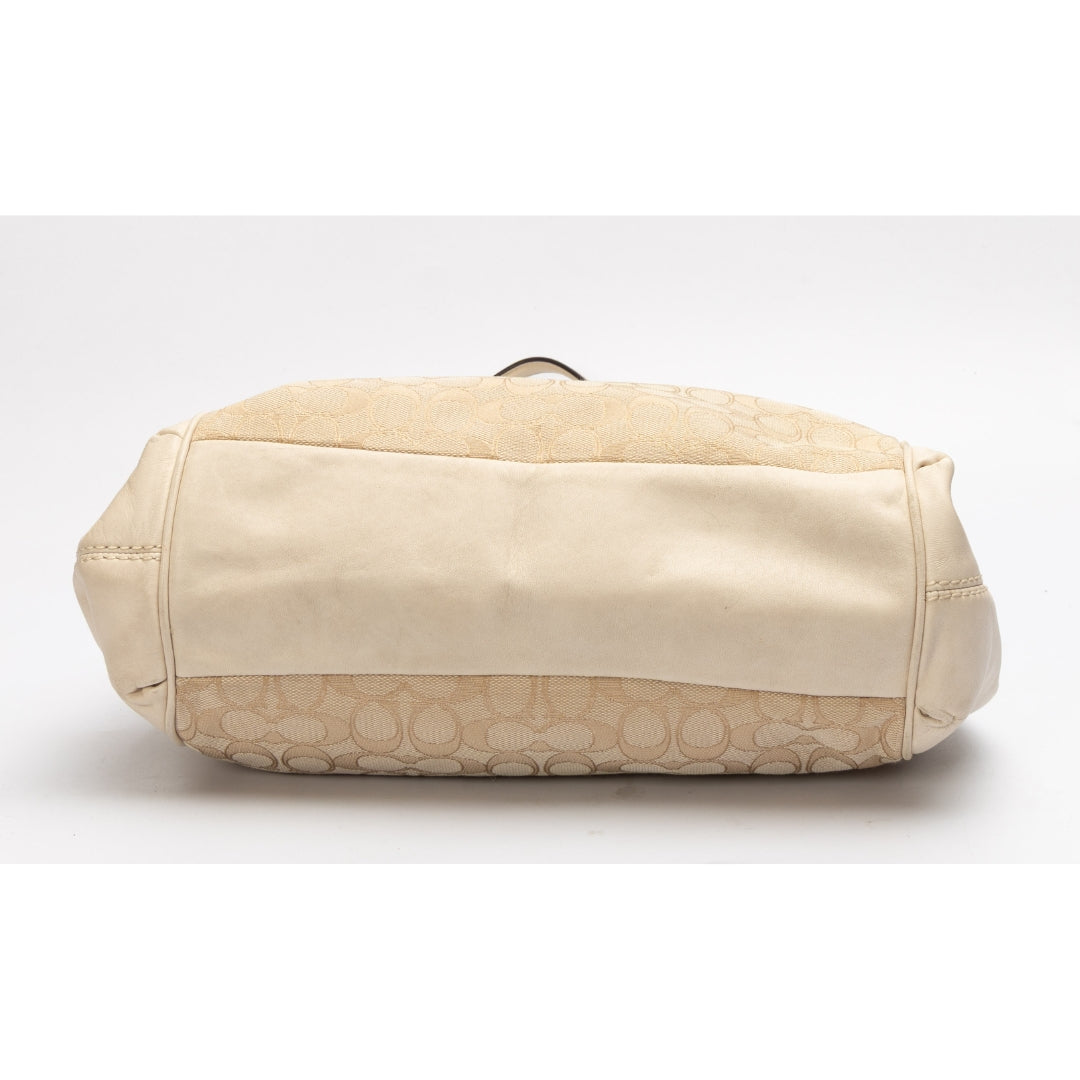 Coach Signature Canvas Lexy Shoulder Bag