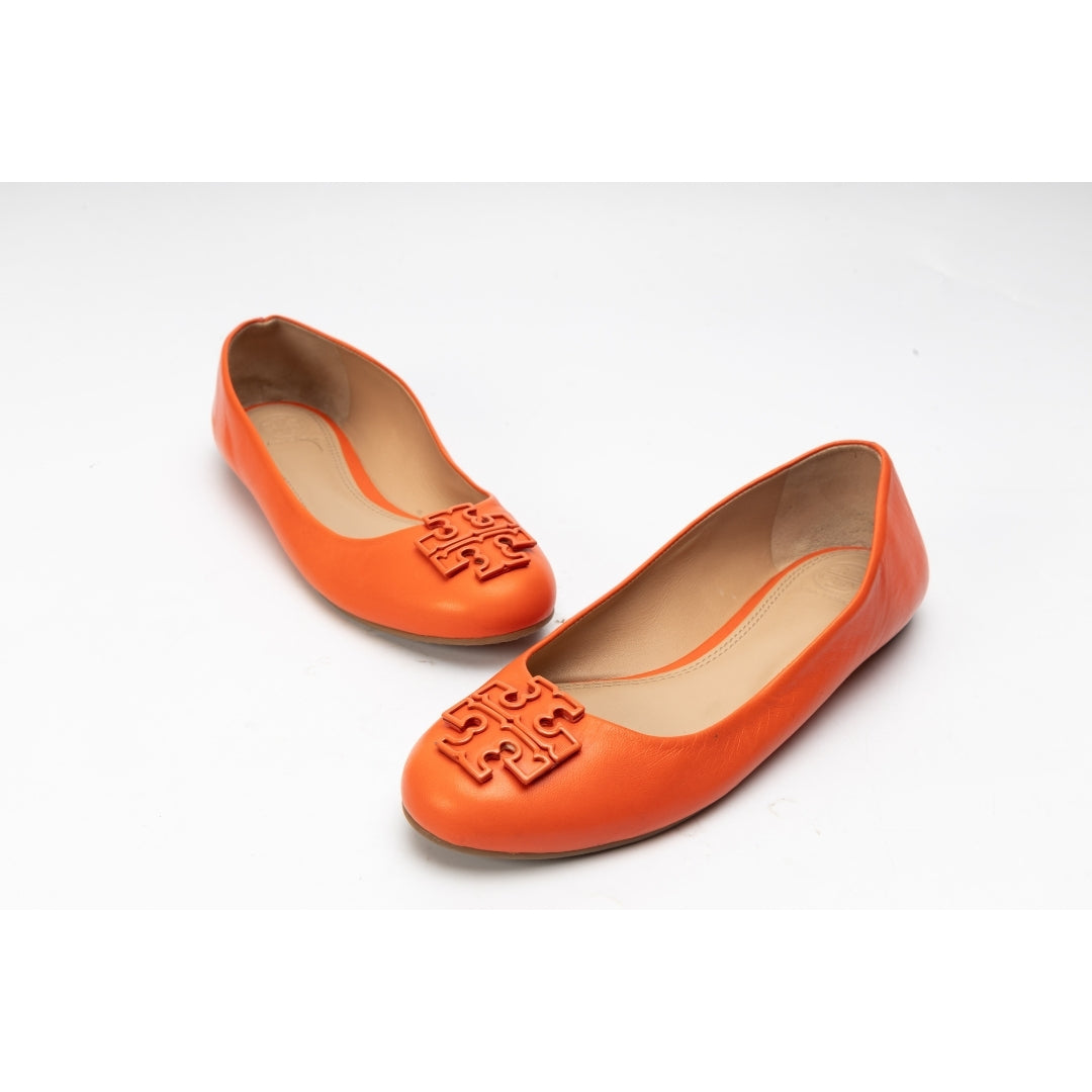 Tory Burch Ines Leather Ballet Flats