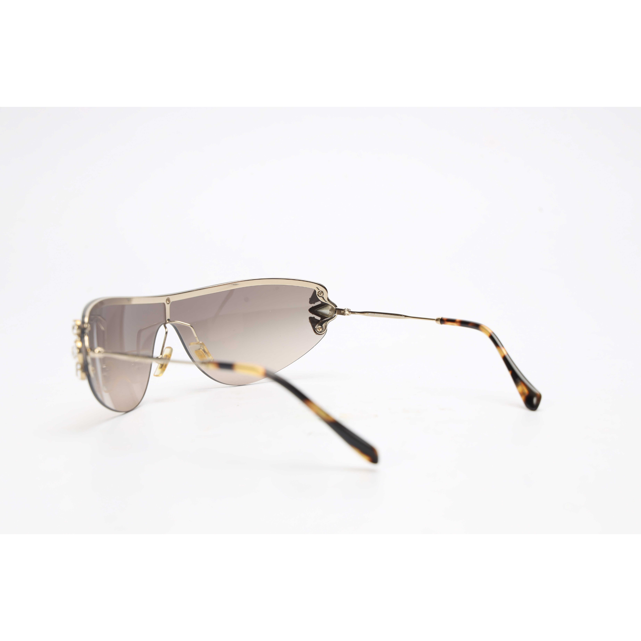 Miu Miu Shield Gradient Sunglasses