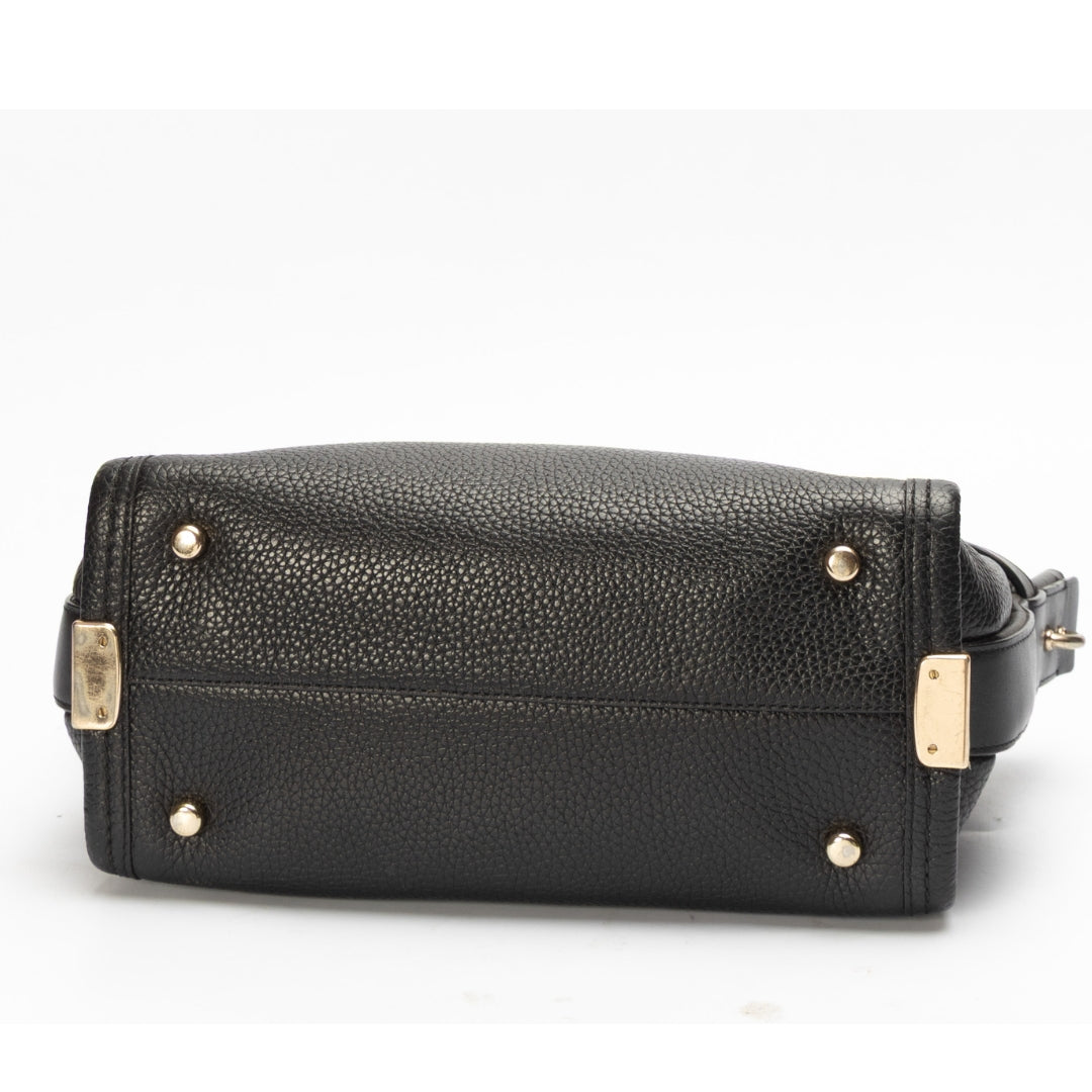 Coach Black Swagger Carryall Satchel