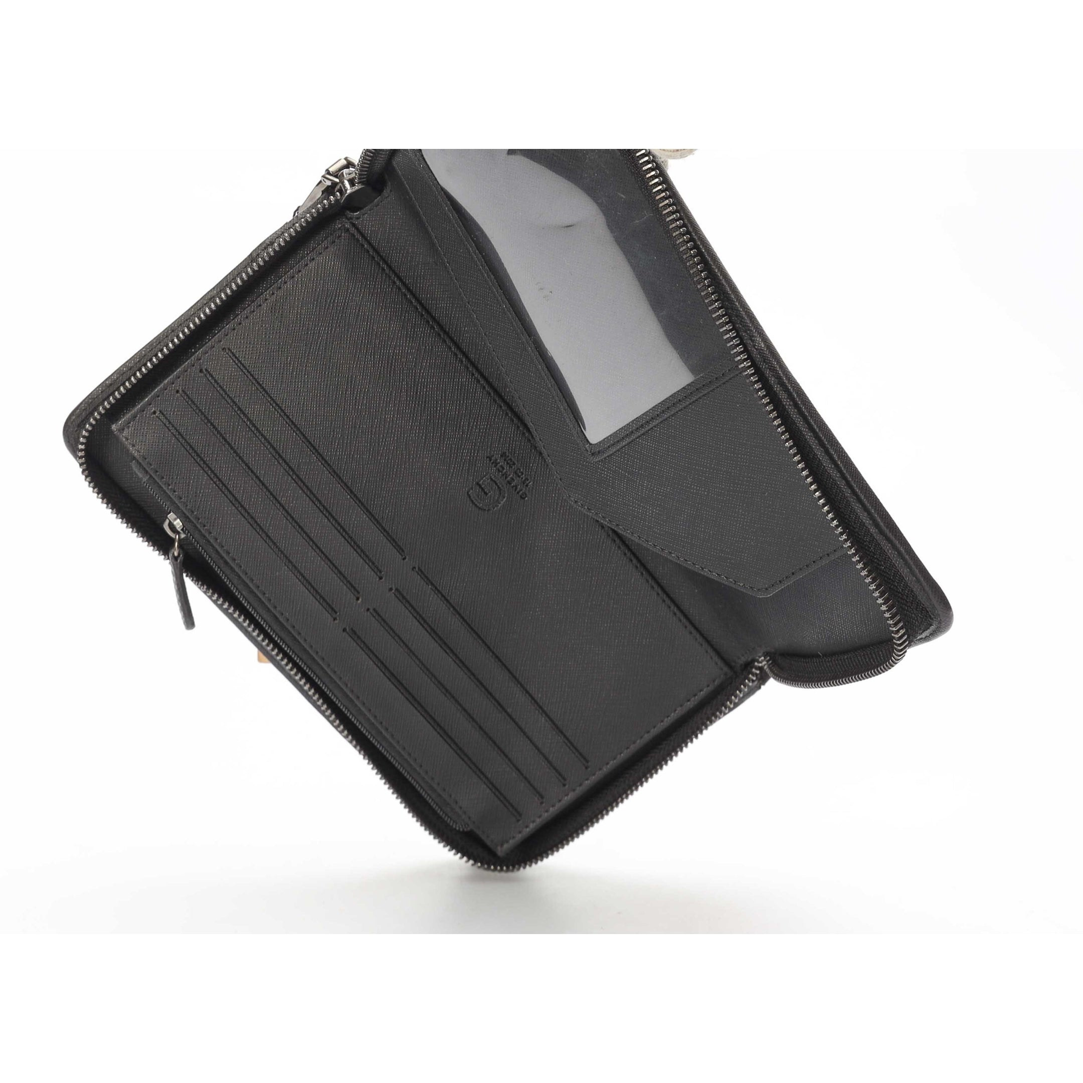 Givenchy Black  Zip Around Wallet