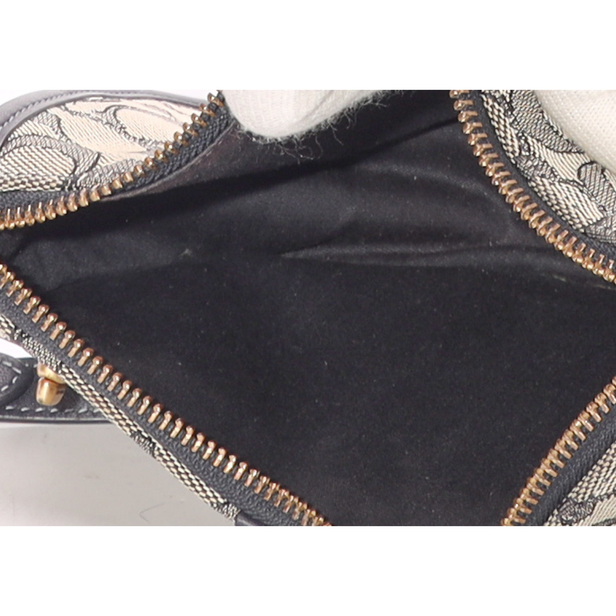 Coach Swinger Signature Jacquard Navy Crossbody Bag