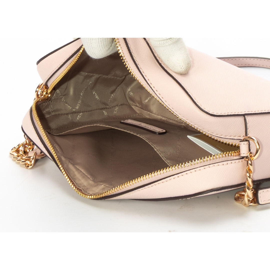 Michael Kors Rose Houston Crossgrain Sling Bag