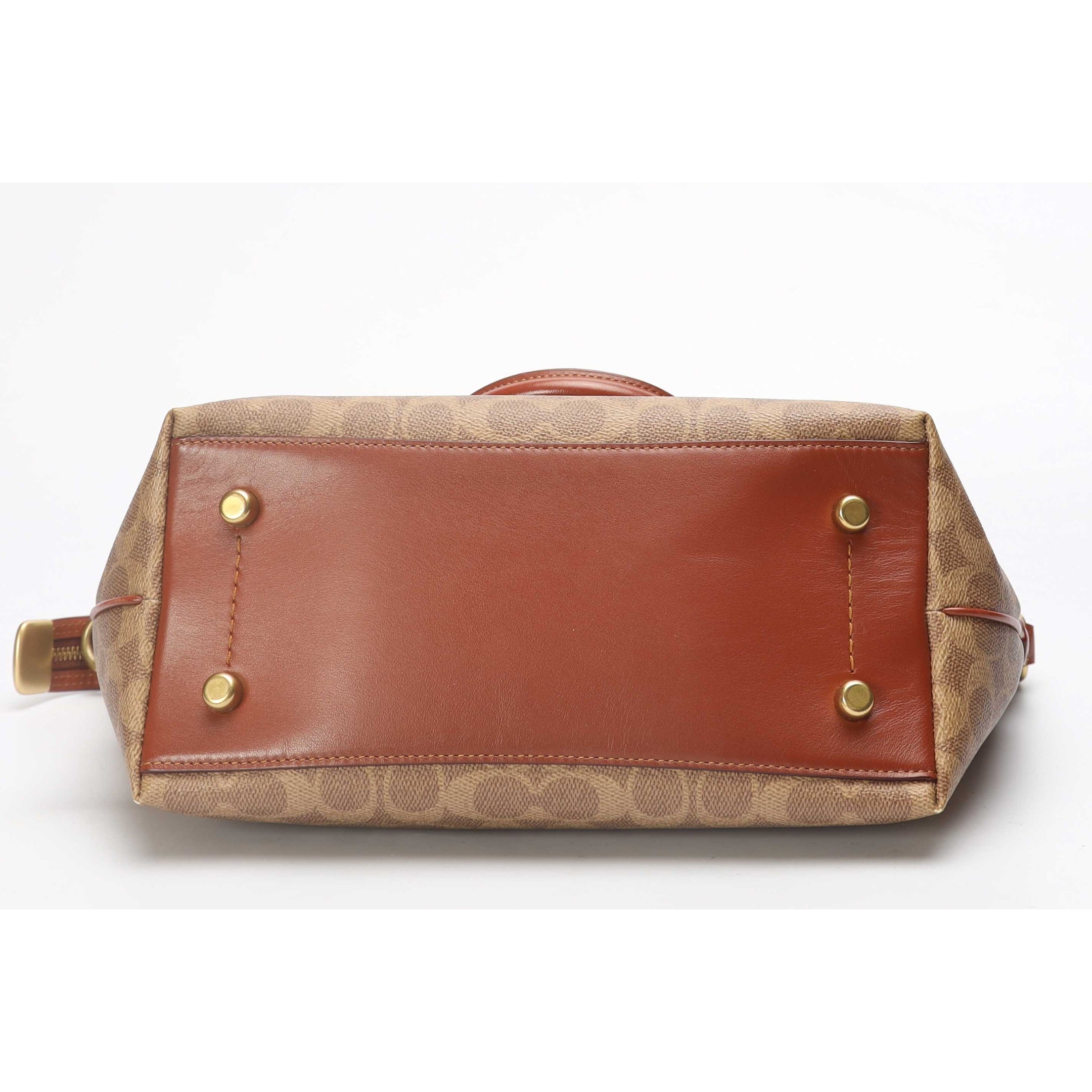 Coach Cara Signature Satchel