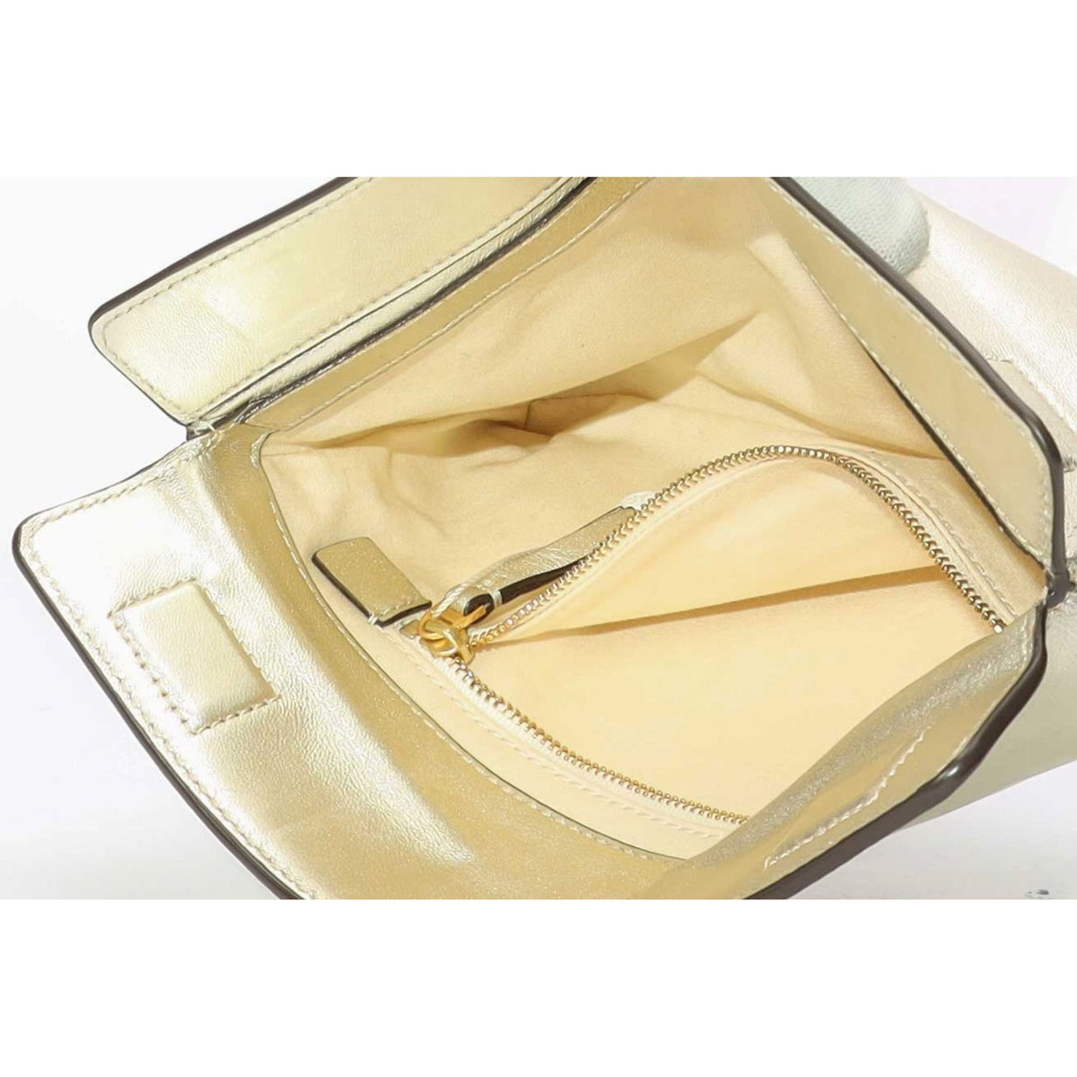 Tory Burch Metalic Miller Clutch