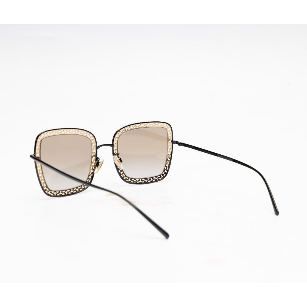 Dolce & Gabbana Gold/Black Gradient Sunglasses