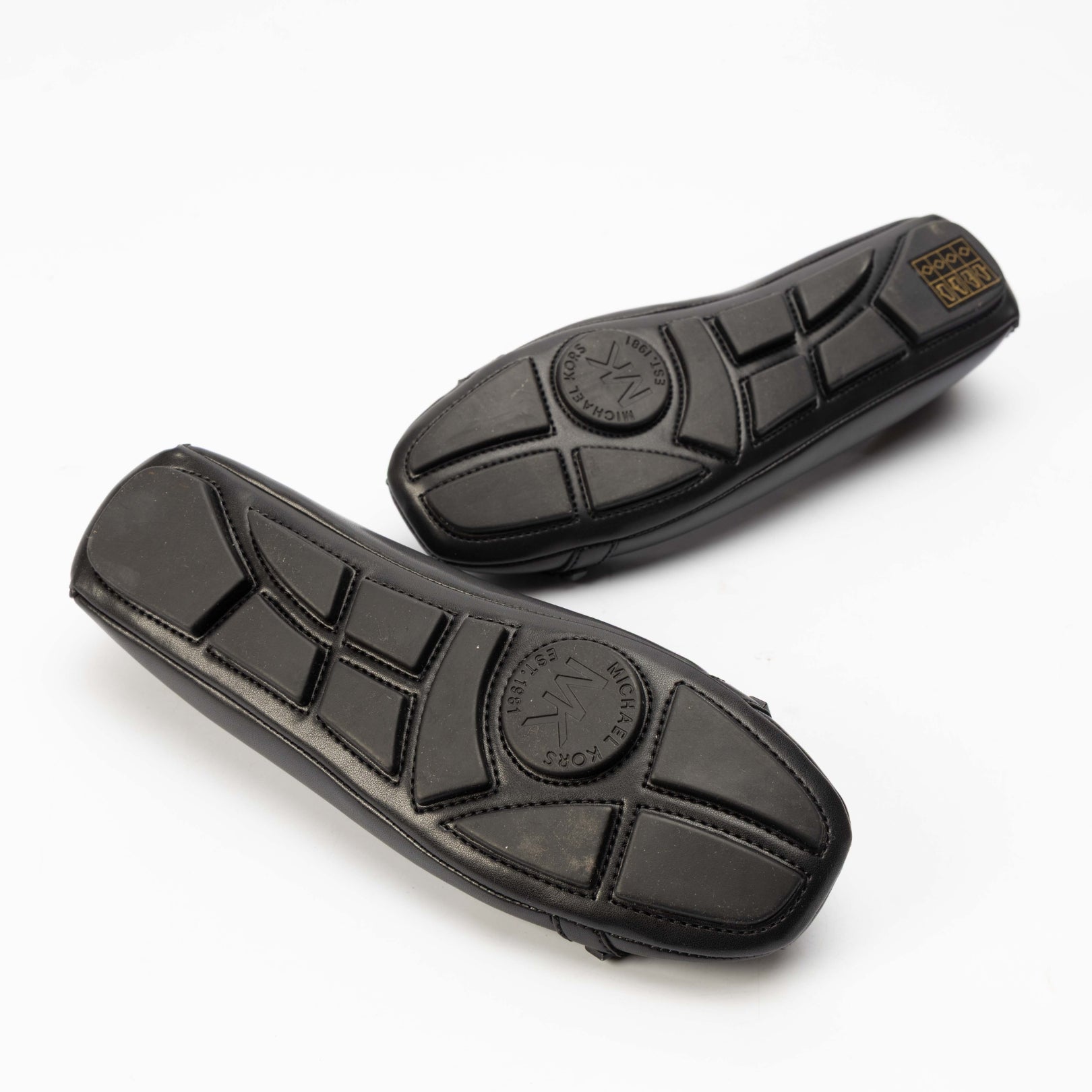 Michael Kors Black Fulton Studded Moccasin