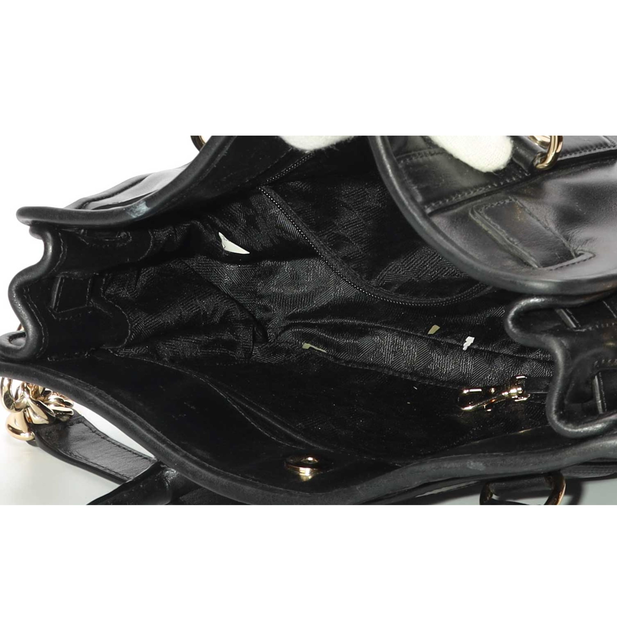 Michael Kors Hamilton Black Quilted Satchel