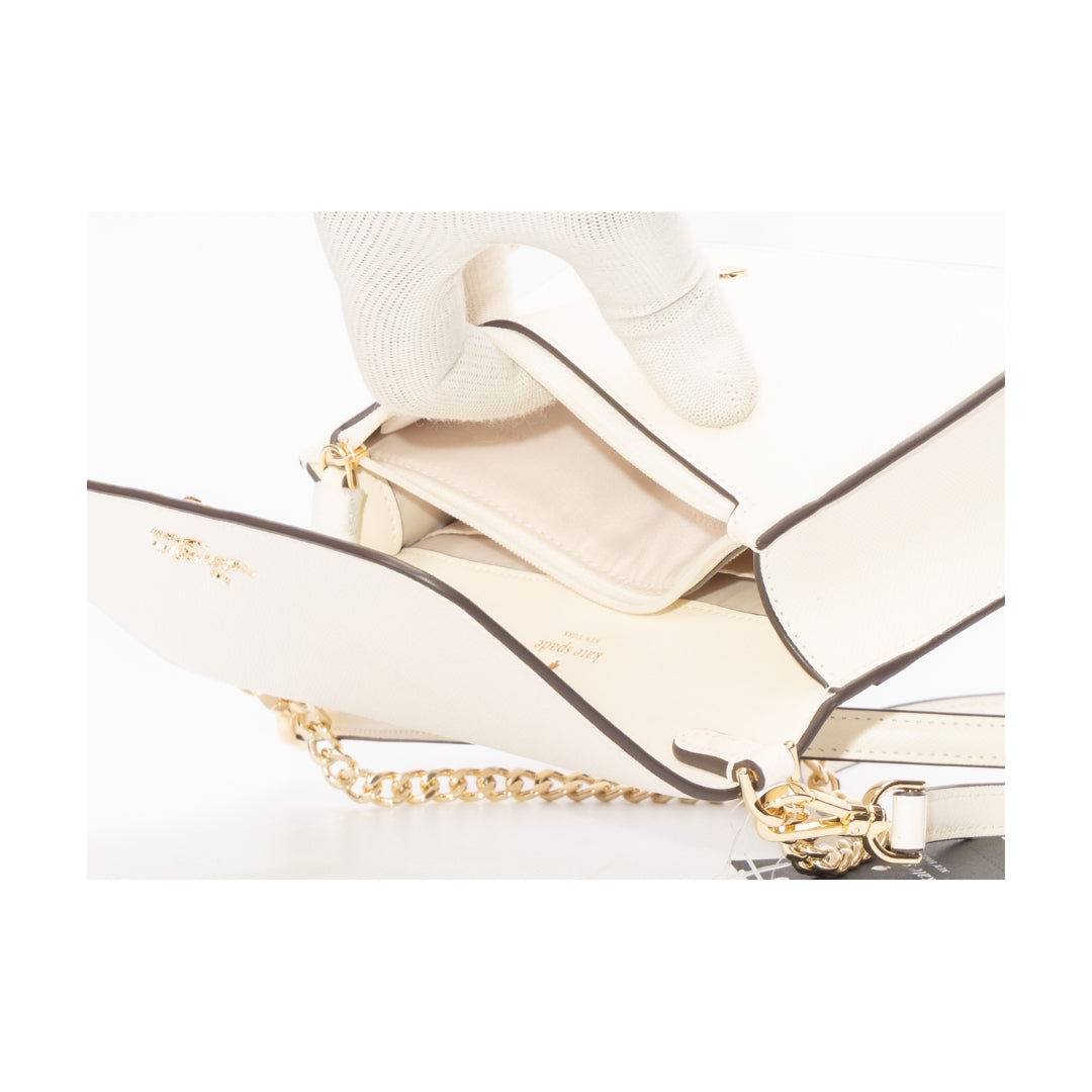 Kate Spade Madison Saffiano Leather Small Flap Crossbody Bag