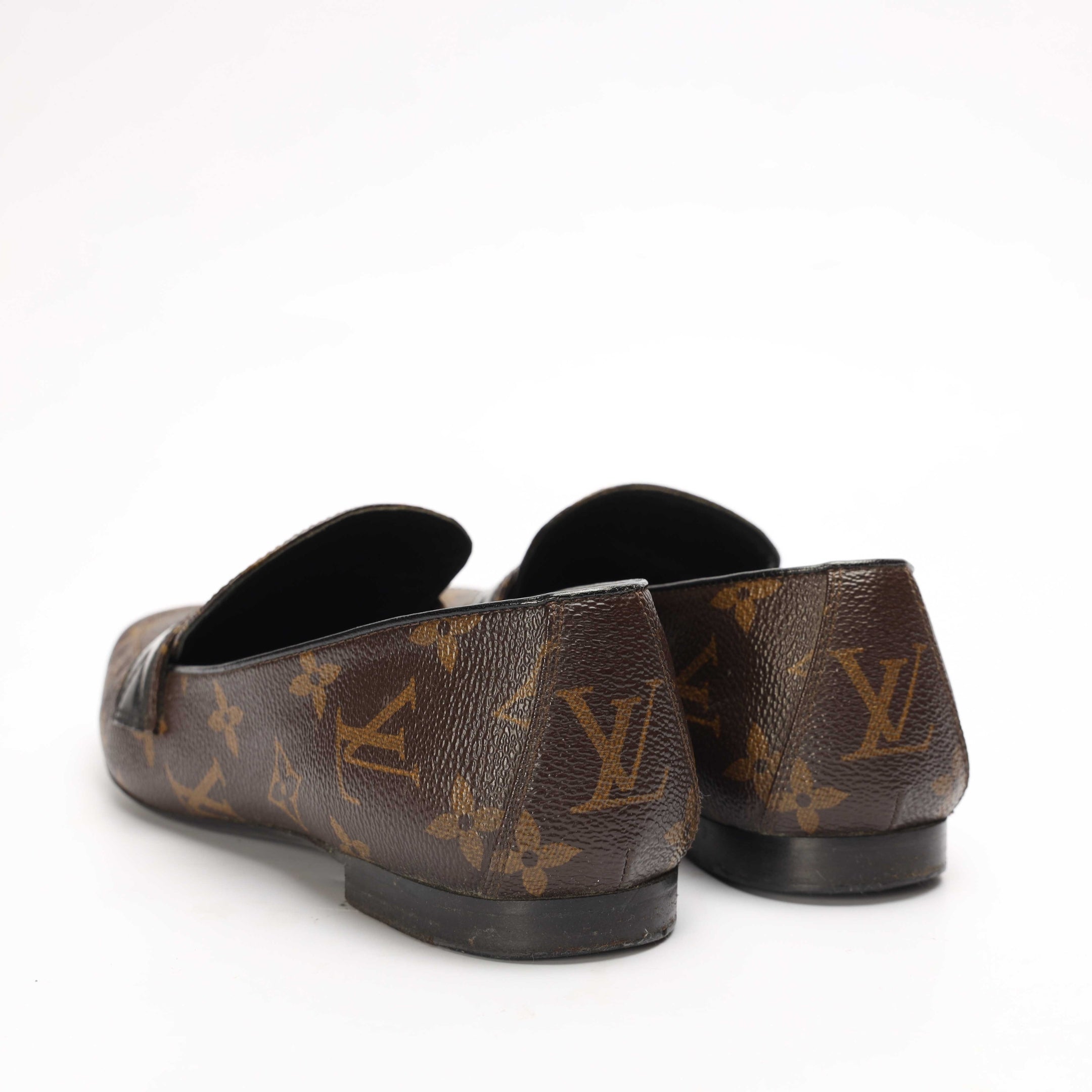 Louis Vuitton Monogram Canvas Upper Case Loafers