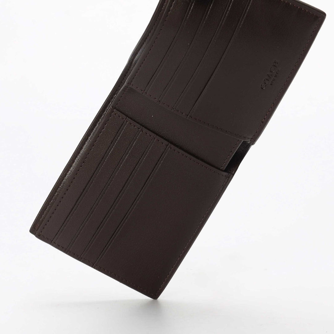 Coach Signature Canvas Bi-fold Wallet