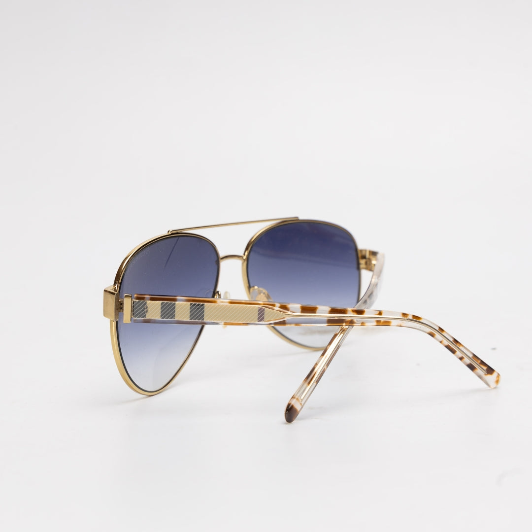 Burberry Blue Aviator Sunglasses for Women