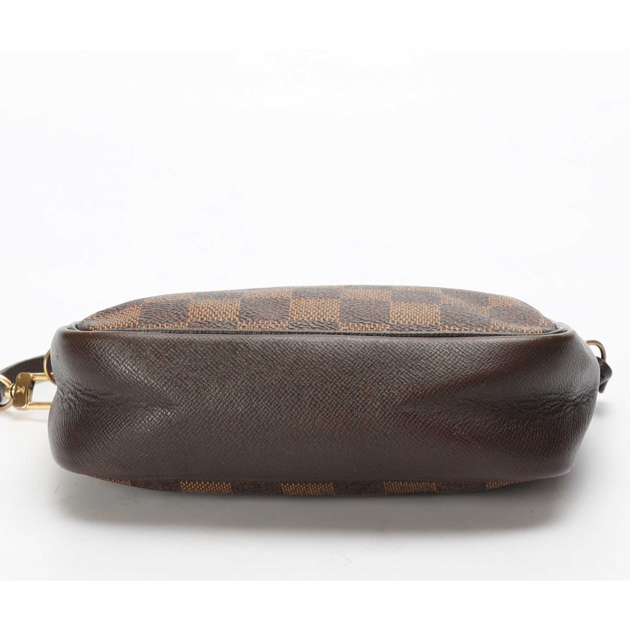 Louis Vuitton Damier Ebene Canvas Trousse Pochette Bag