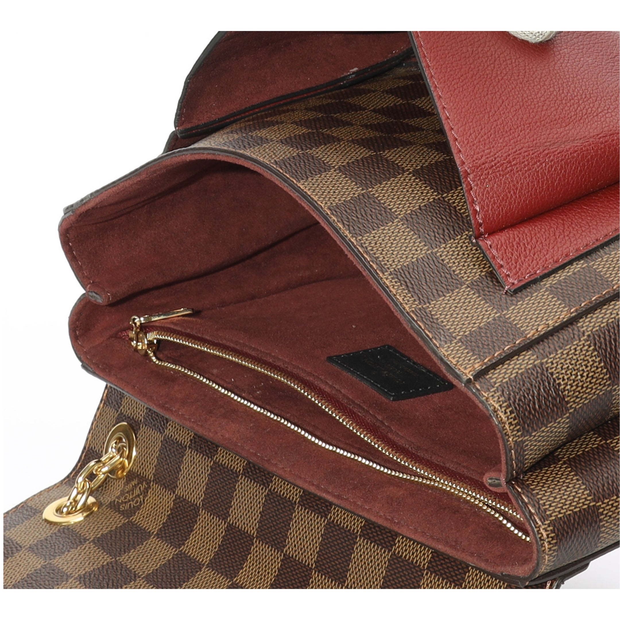 Louis Vuitton Bordeaux Damier Vavin PM Shoulder Bag